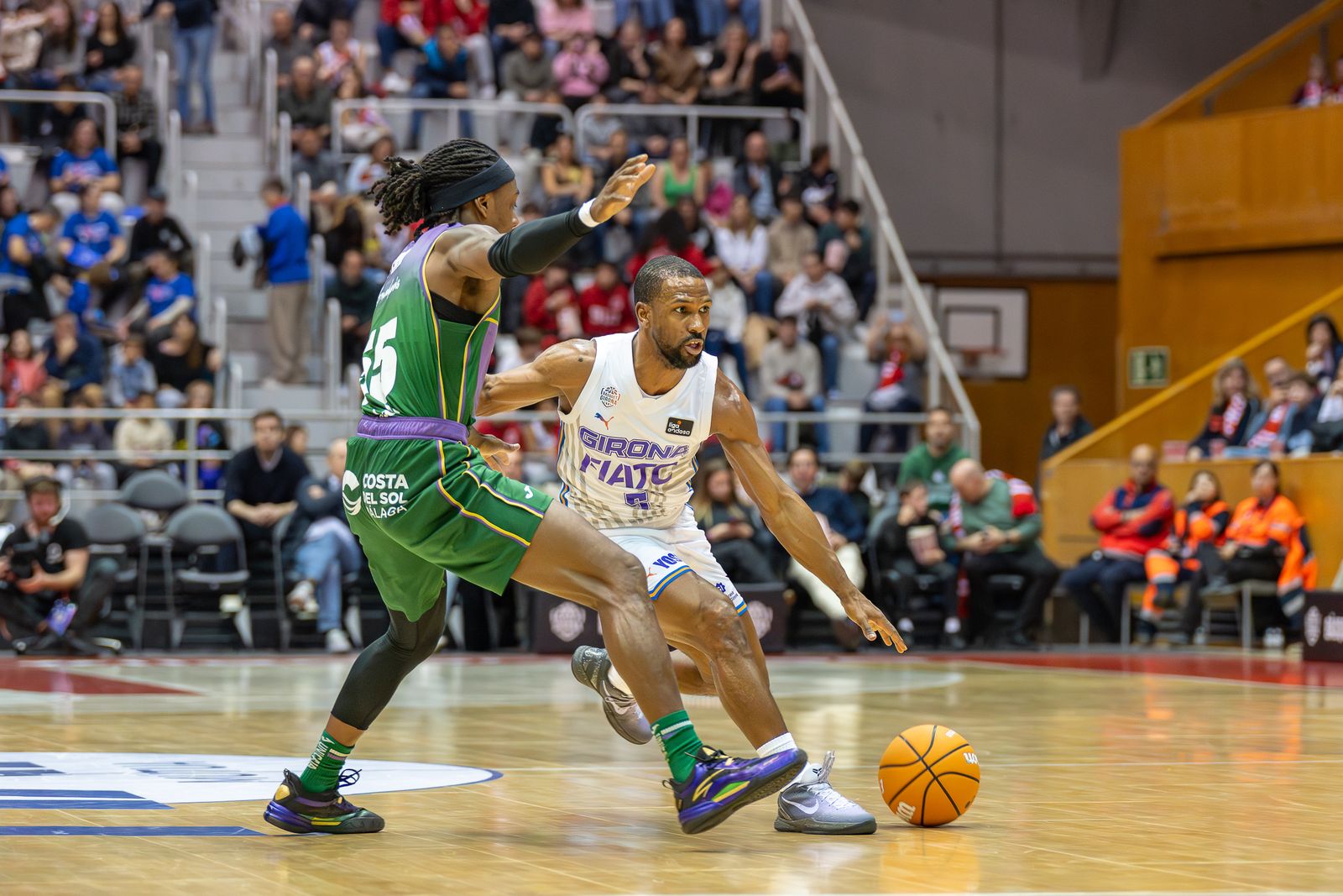 Bàsquet Girona-Unicaja, en fotos