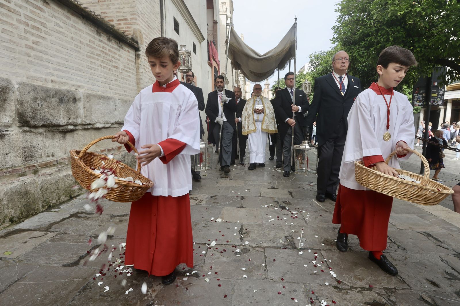 procesión de impedidos de la Sacramental