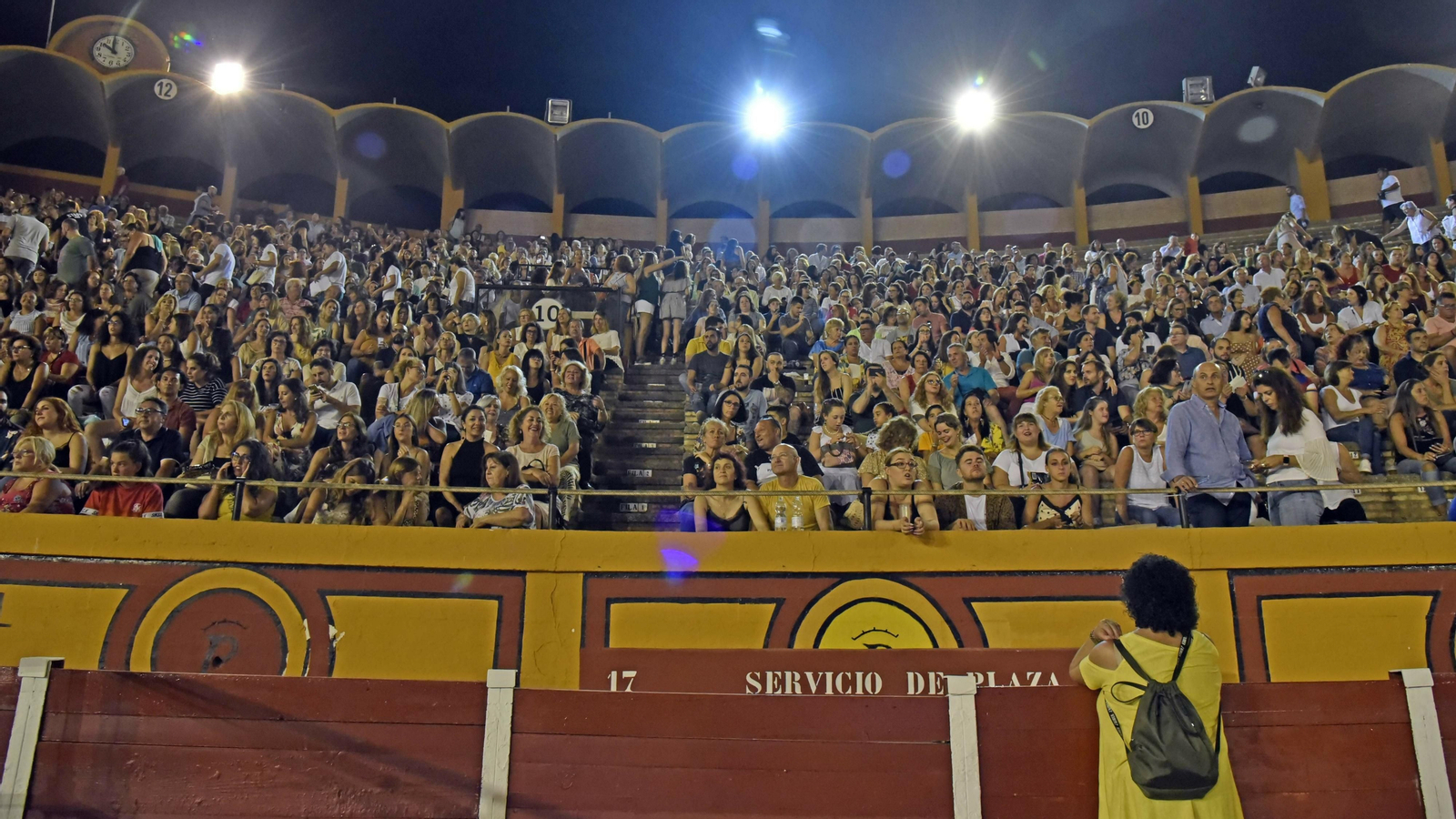 Concierto de Vanesa Martín en la  plaza de toros Las Palomas