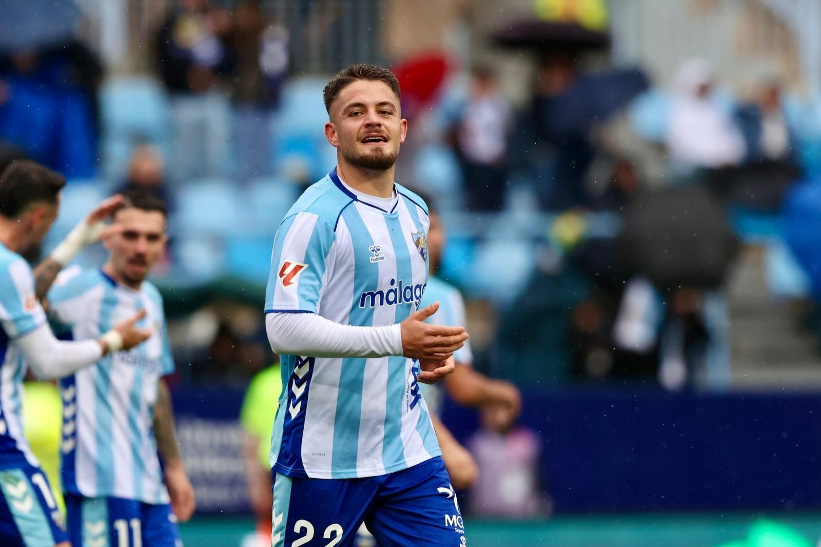 Málaga CF-Almería, en fotos