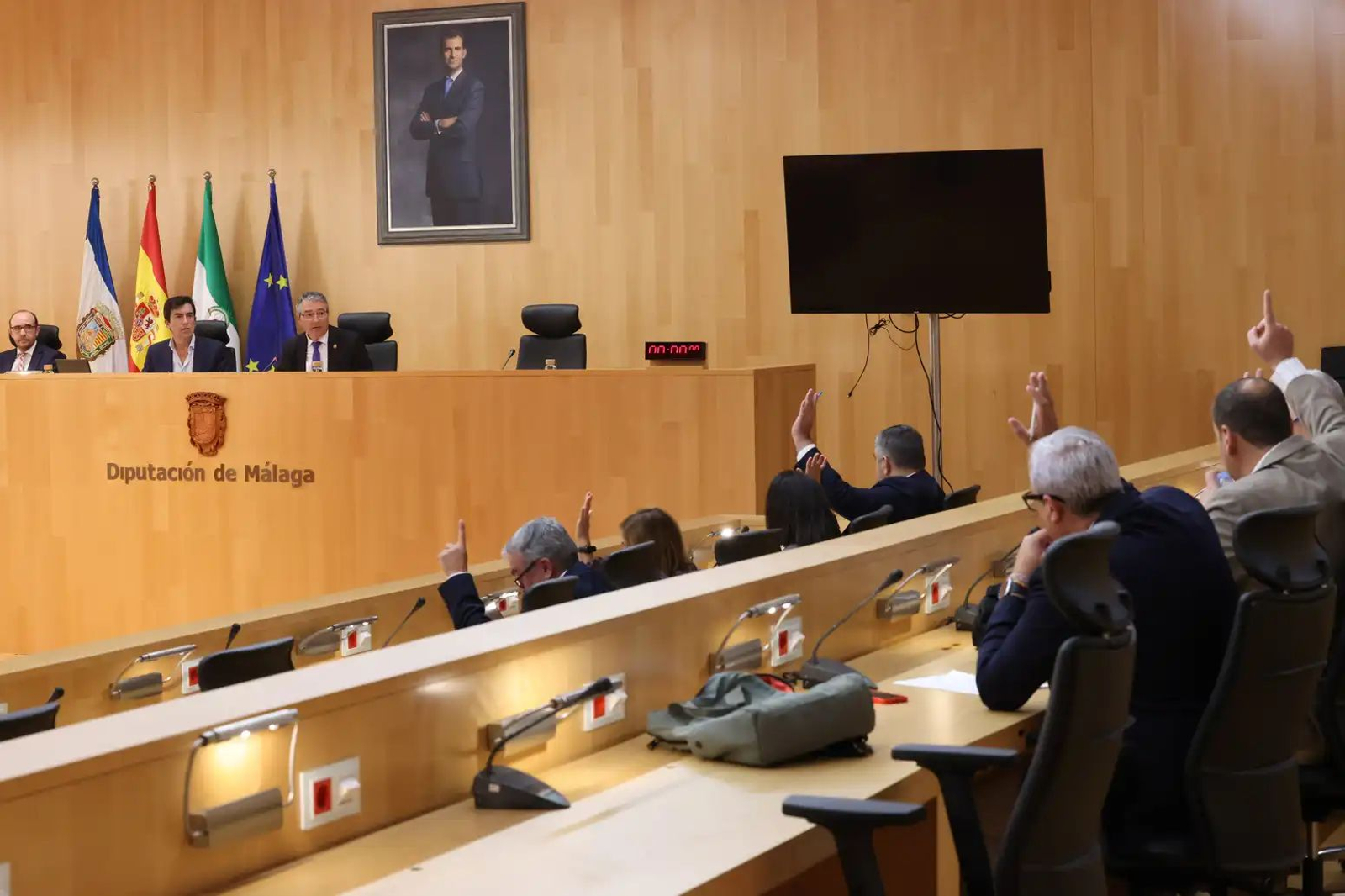 Pleno de la Diputación de Málaga