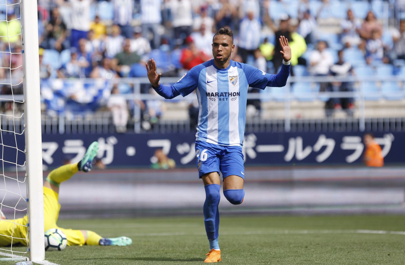 Las imágenes del Málaga-Real Sociedad