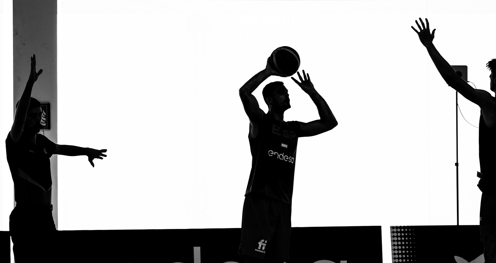 Sesión de la selección española en The Embassy