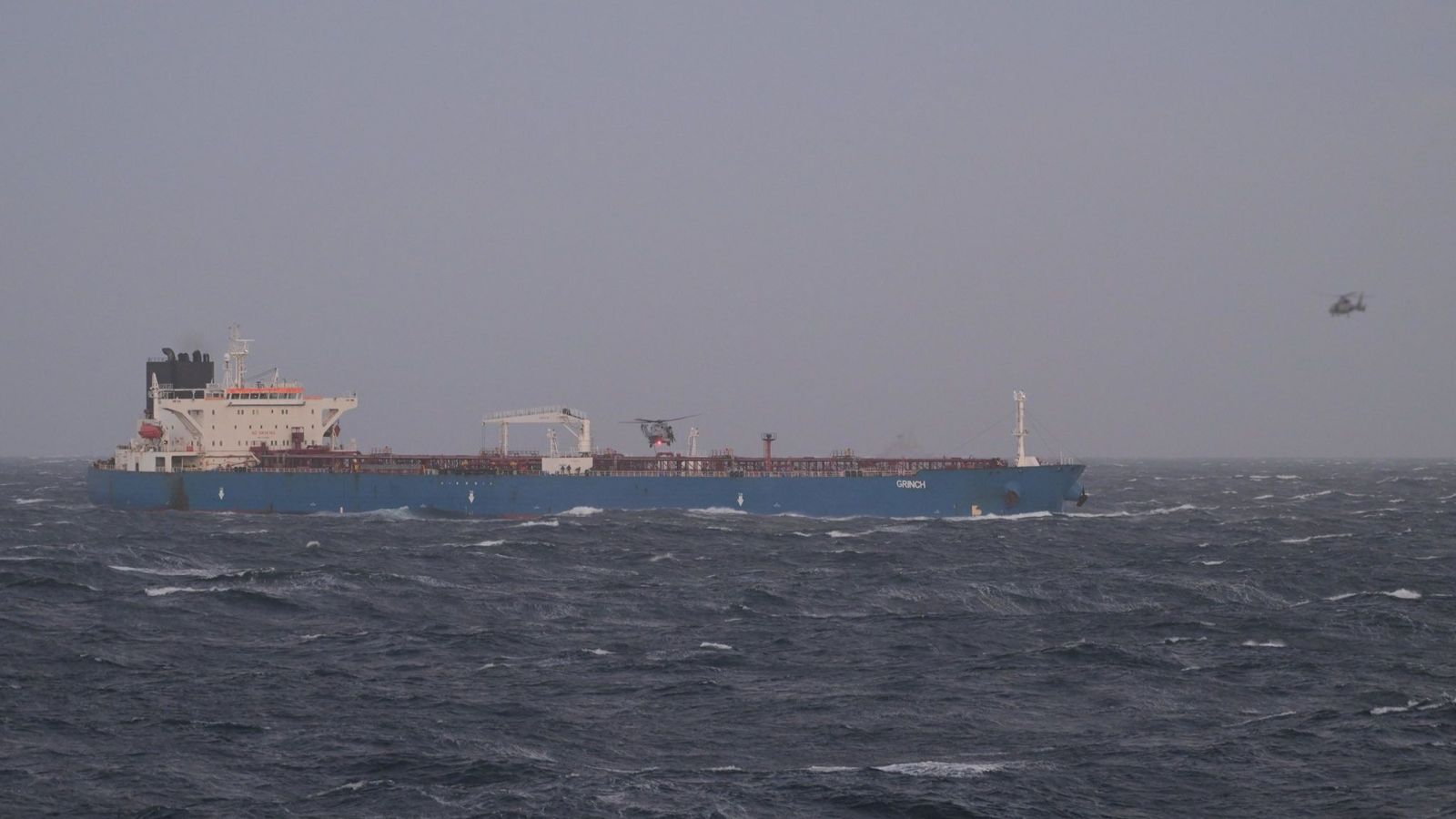 El petrolero 'Grinch'.