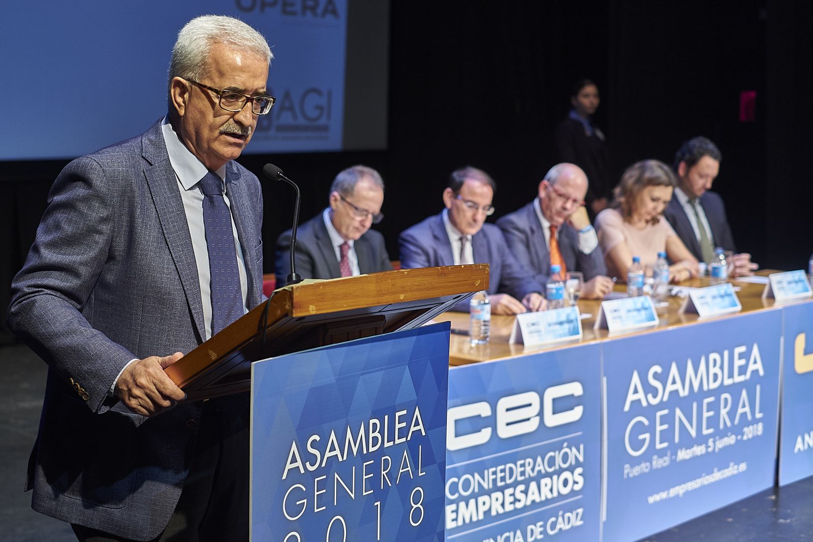 La Confederación de Empresarios de Cádiz (CEC) celebra su 40 aniversario.