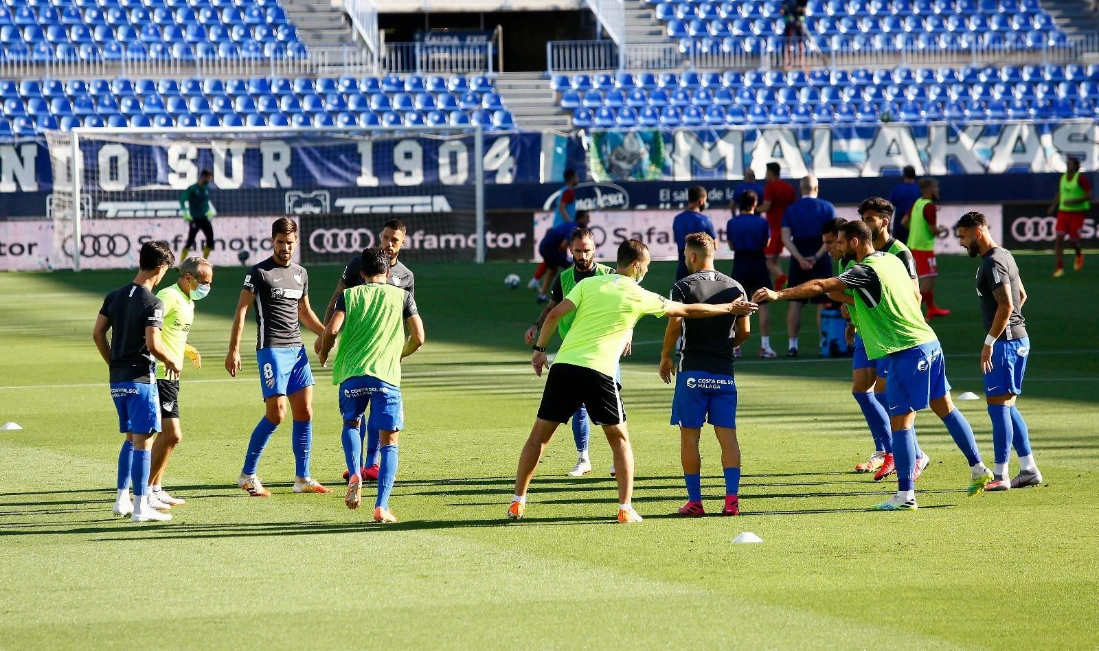 Las fotos del Málaga - Girona