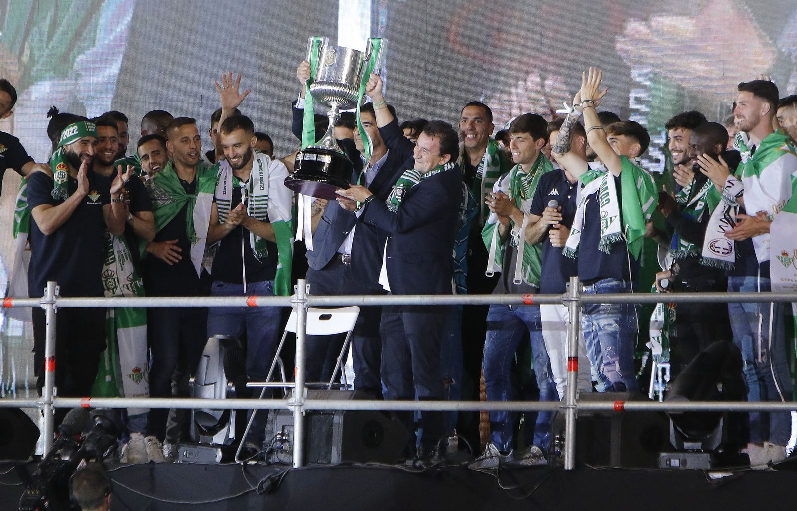 Fiesta en el Villamarín