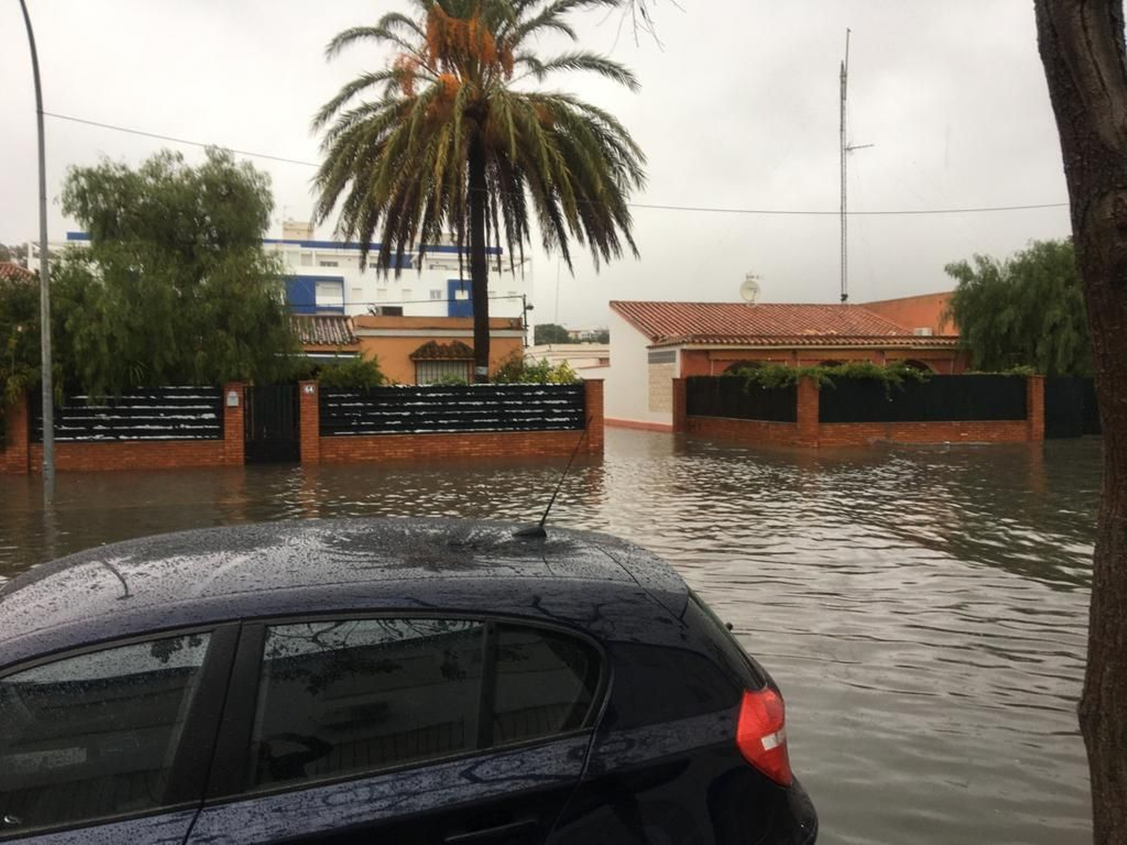 Imágenes de las inundaciones en El Puerto