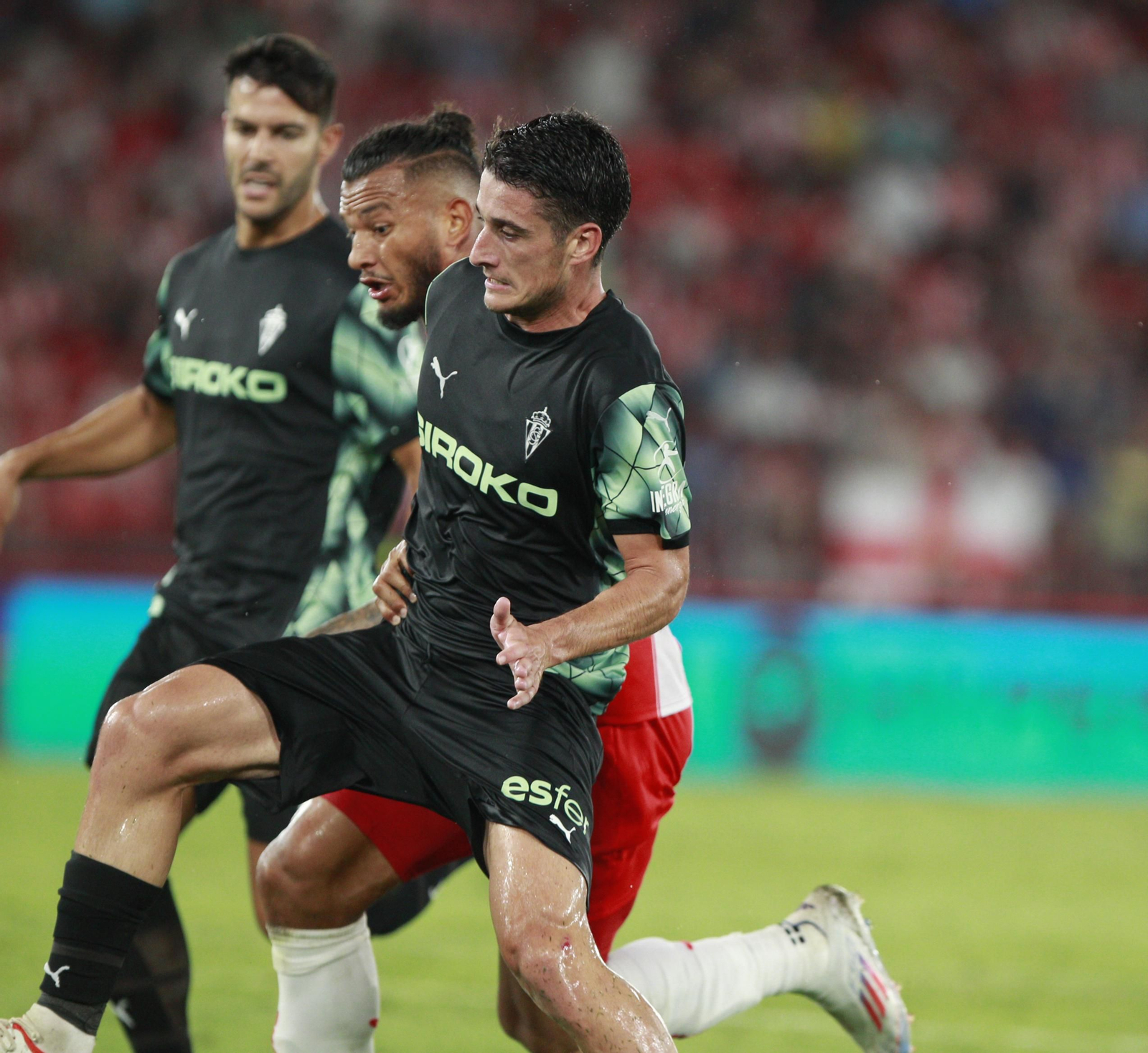 El partido U.D. Almería-Sporting de Gijón, en imágenes