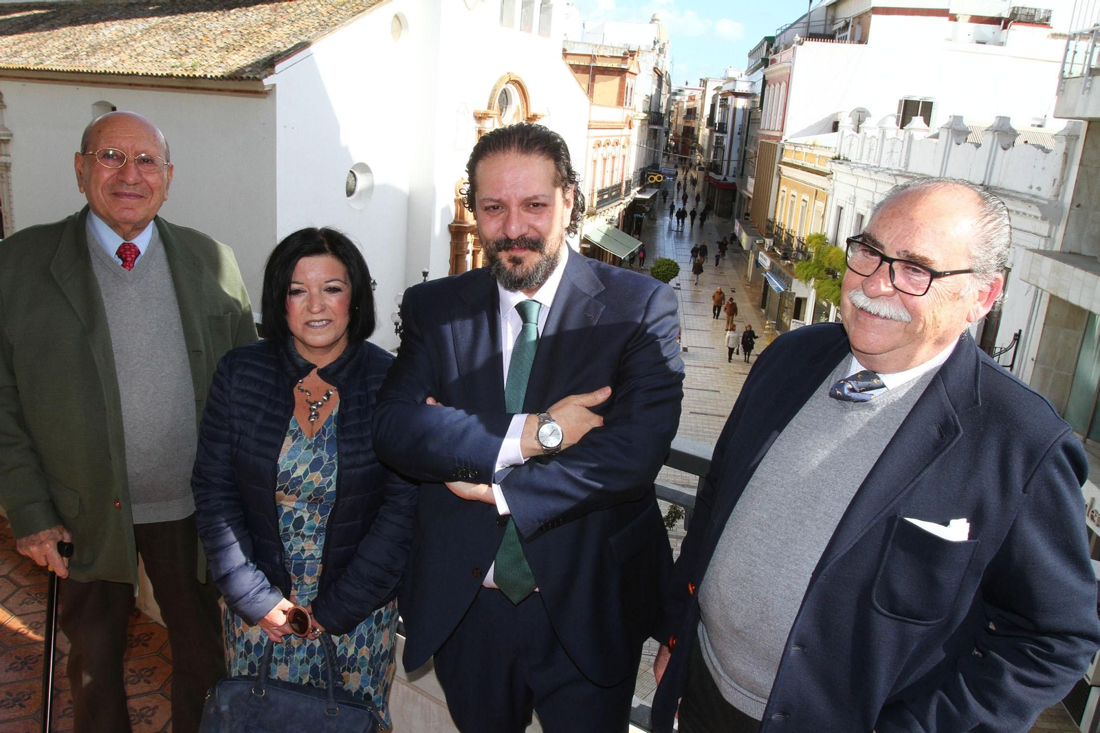 Los participantes de la primera tertulia de esta Cuaresma.
