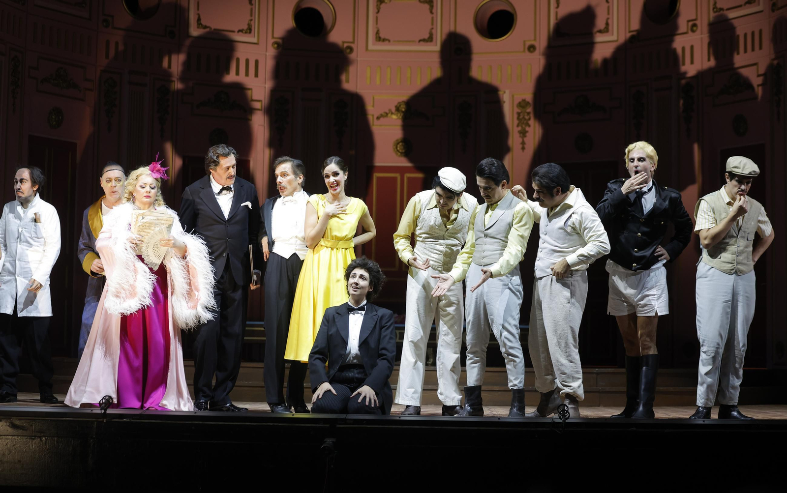 Ensayo general de la ópera 'Ariadne auf Naxos', todas las fotos