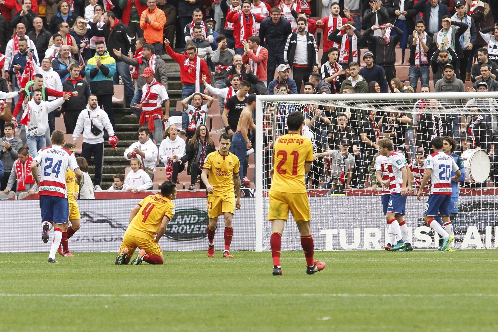 El Granada-Sevilla, en imágenes