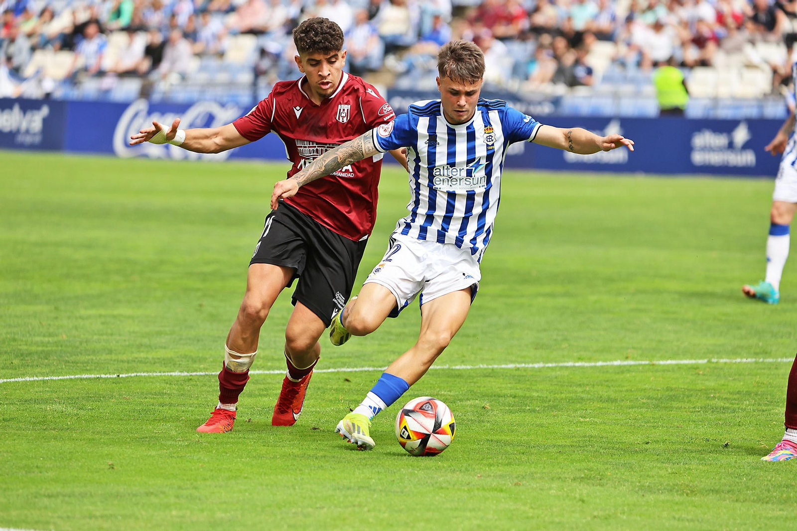 Imágenes del encuentro entre el Recreativo de Huelva y la AD Mérida