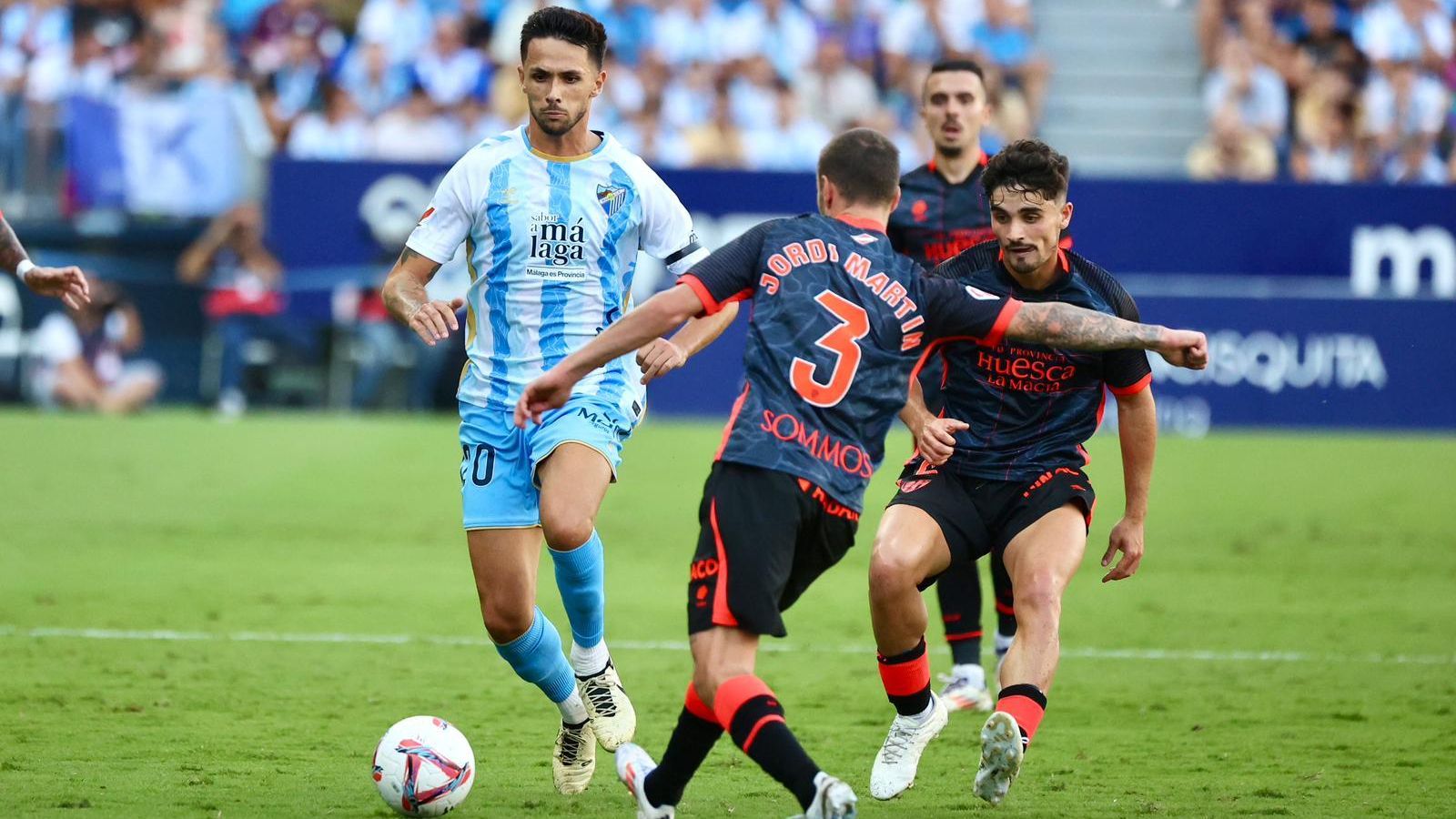Las fotos del Málaga CF - SD Huesca