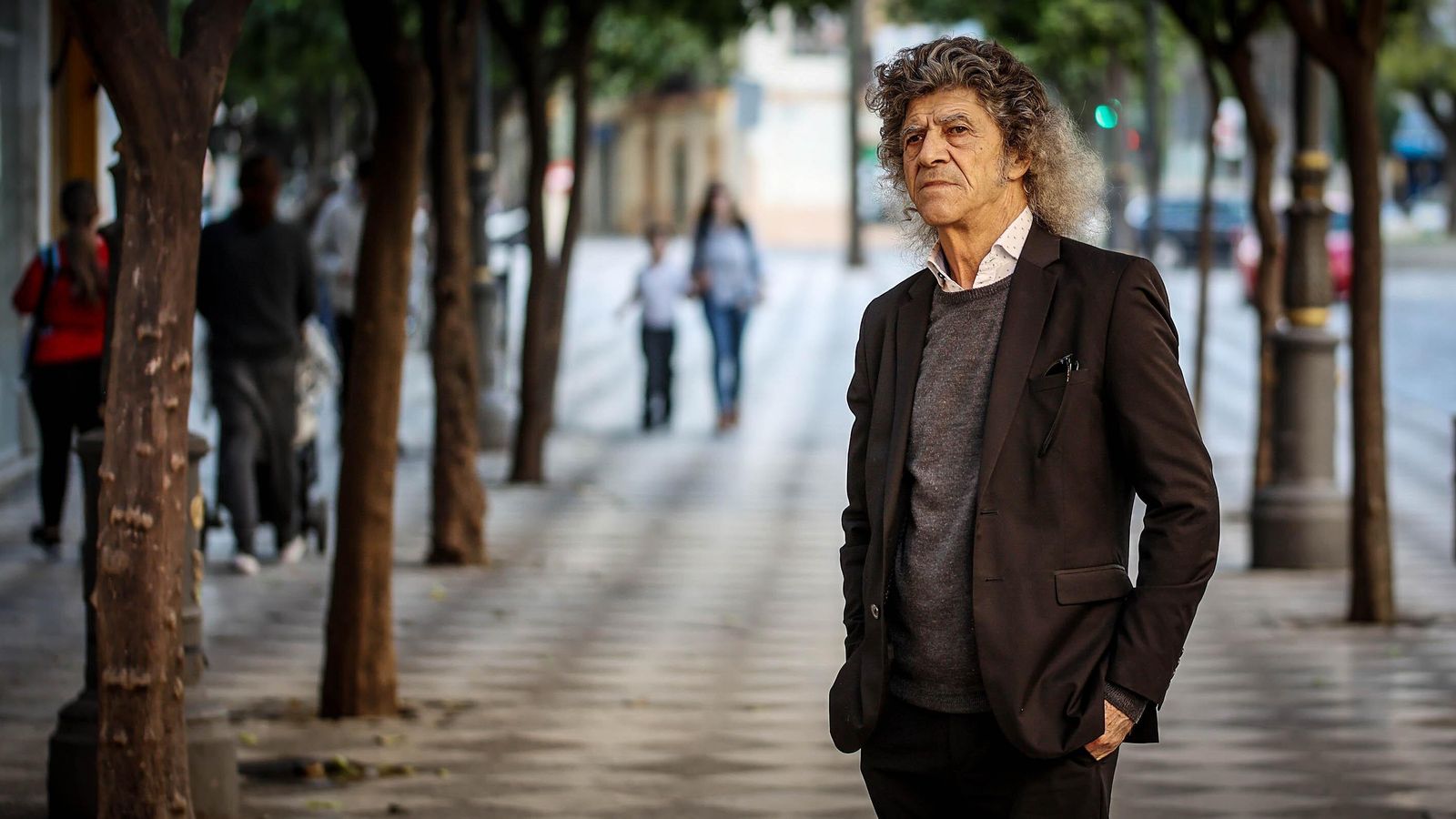 Otra imagen del cantaor.