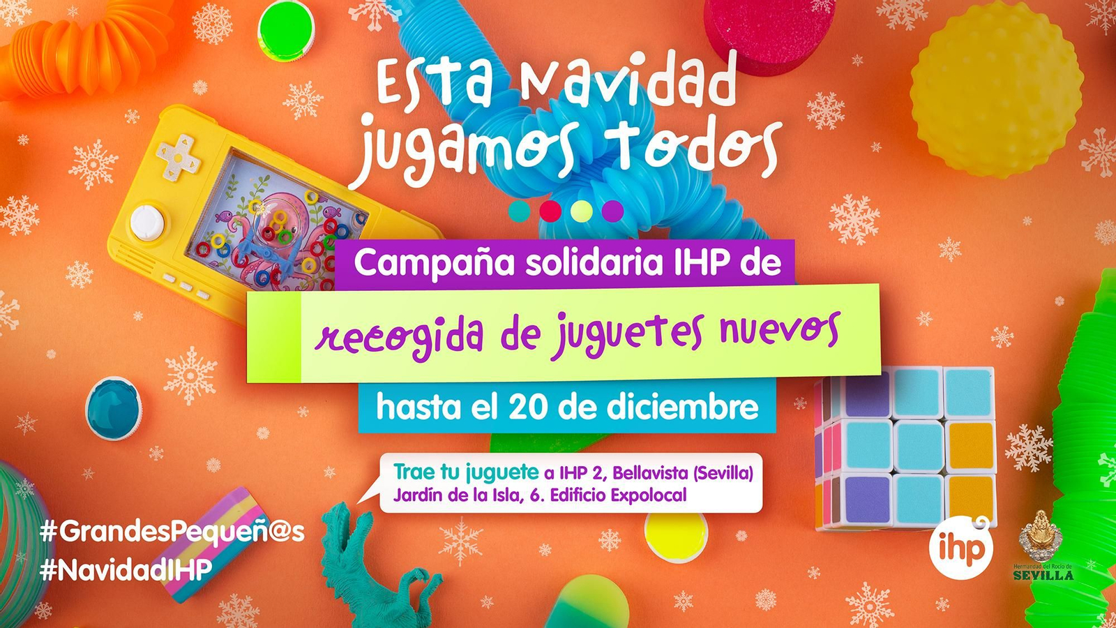 Presentación de la campaña solidaria de recogida de juguetes.