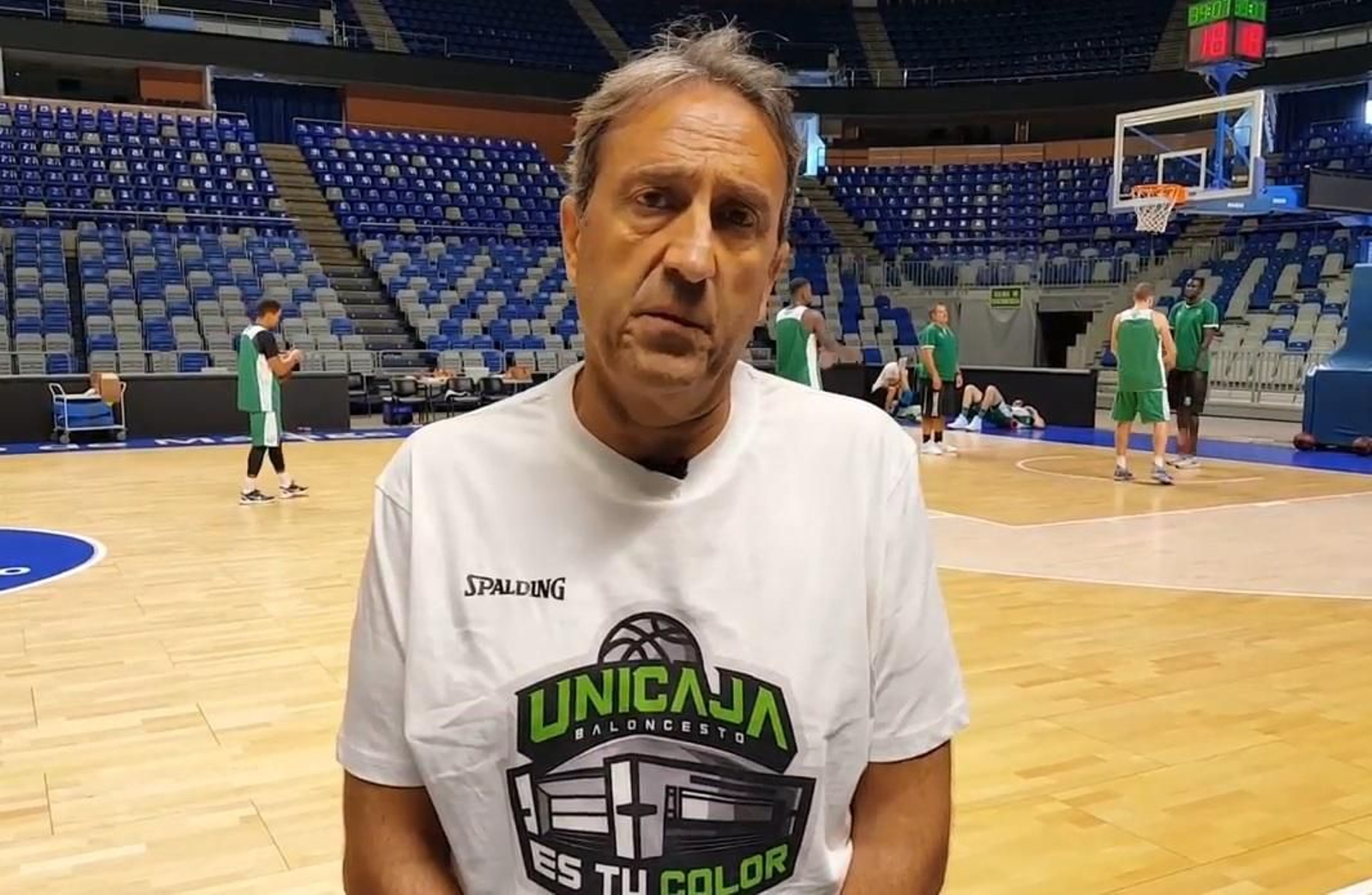 Casimiro, en el Martín Carpena.