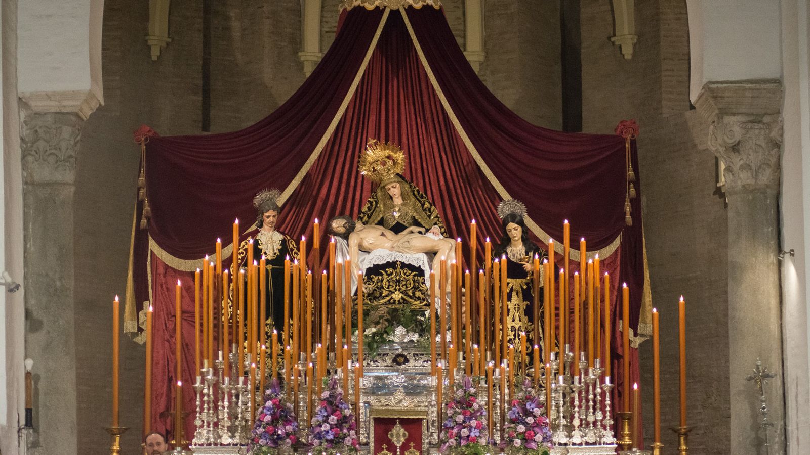 Los Servitas en  San Marcos para su solemne quinario