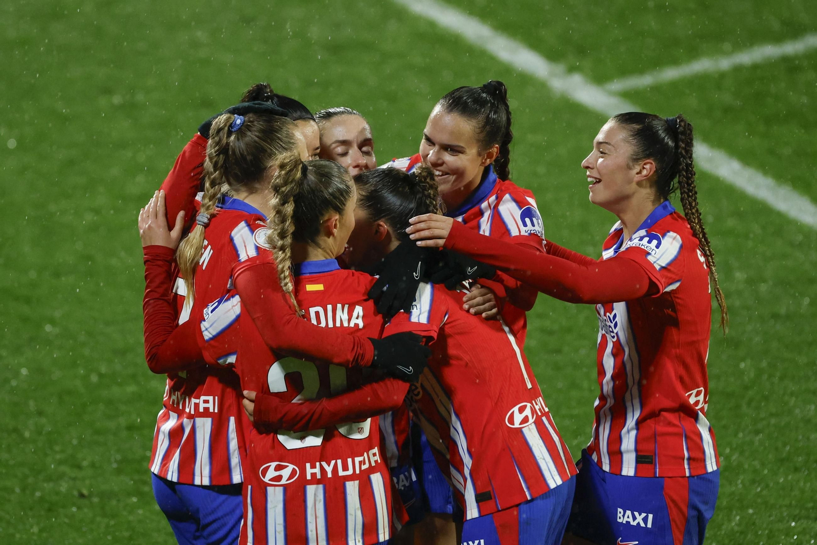 Las mejores imágenes de las semifinales entre Granada y Atlético de Madrid
