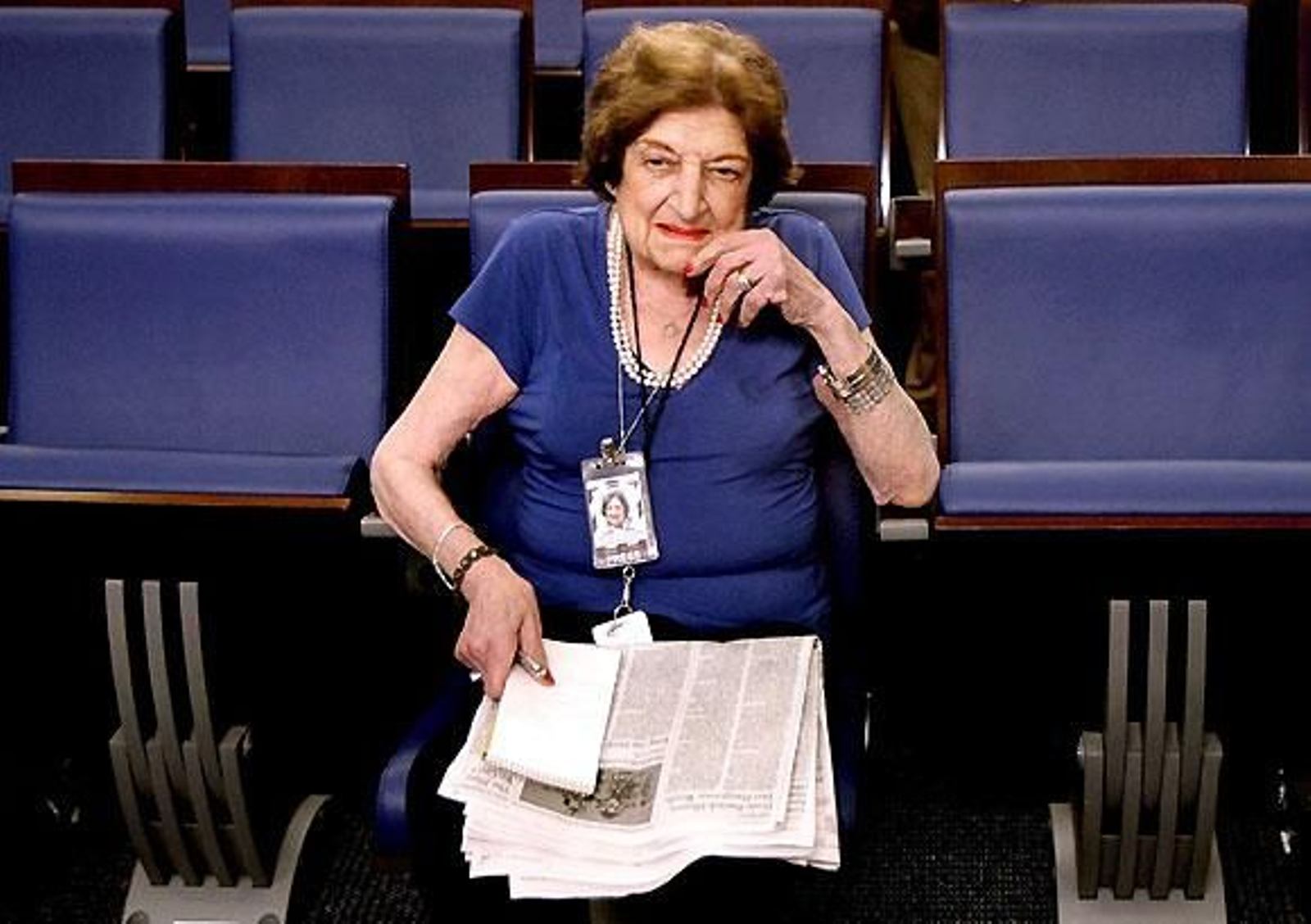 Un comentario antiisraelí acaba con la corresponsal decana en la Casa Blanca