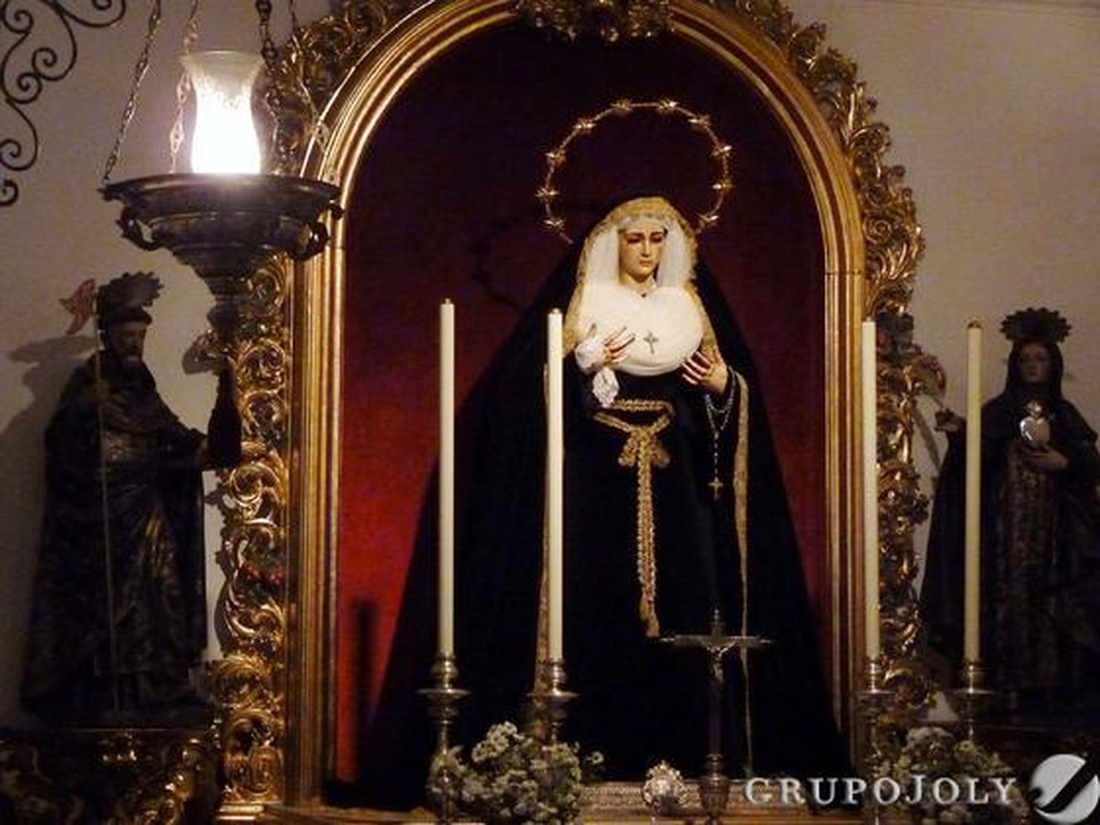 Virgen de la Soledad de los Servitas.

Foto: Ruesga Bono