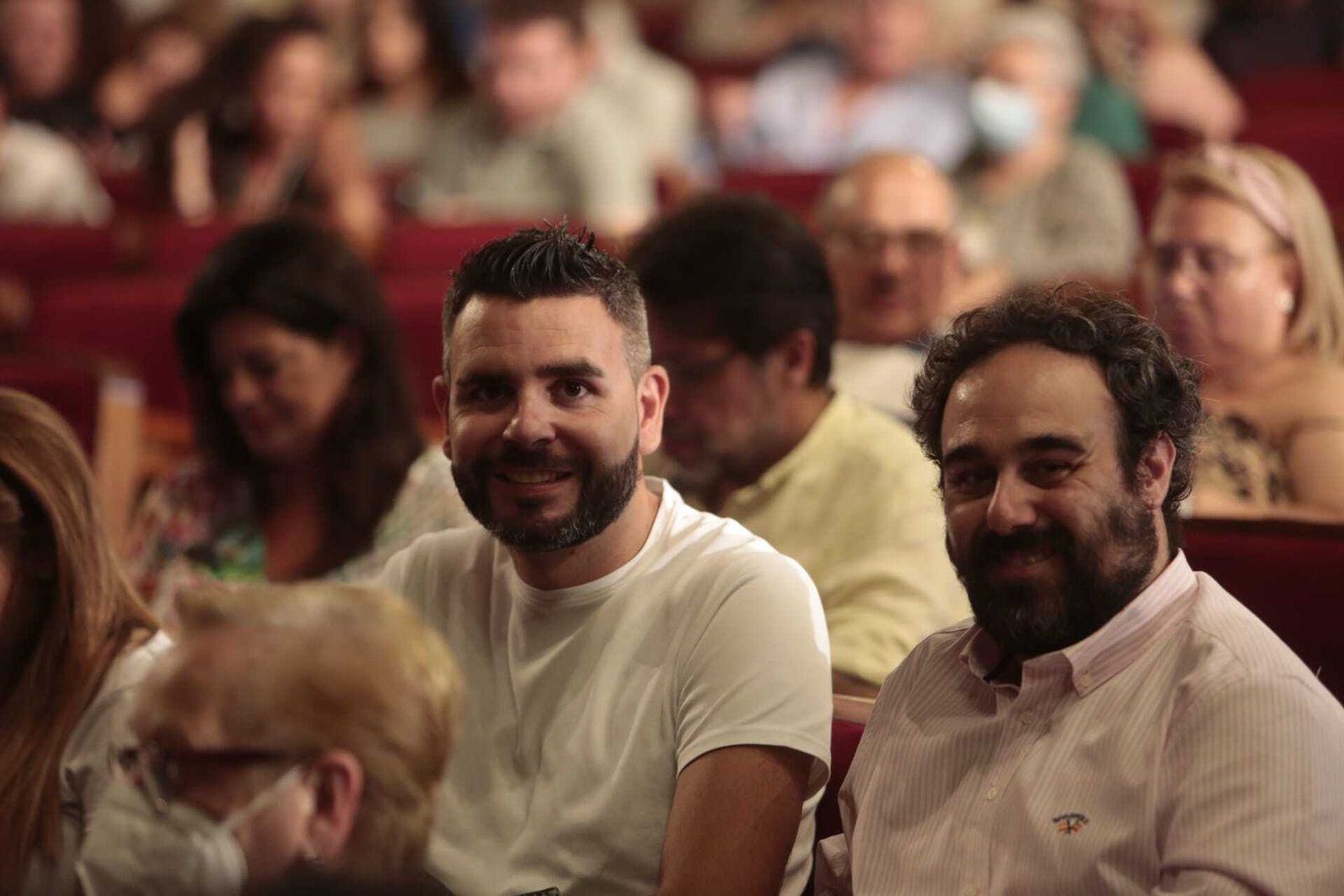 El público del teatro durante la sesión