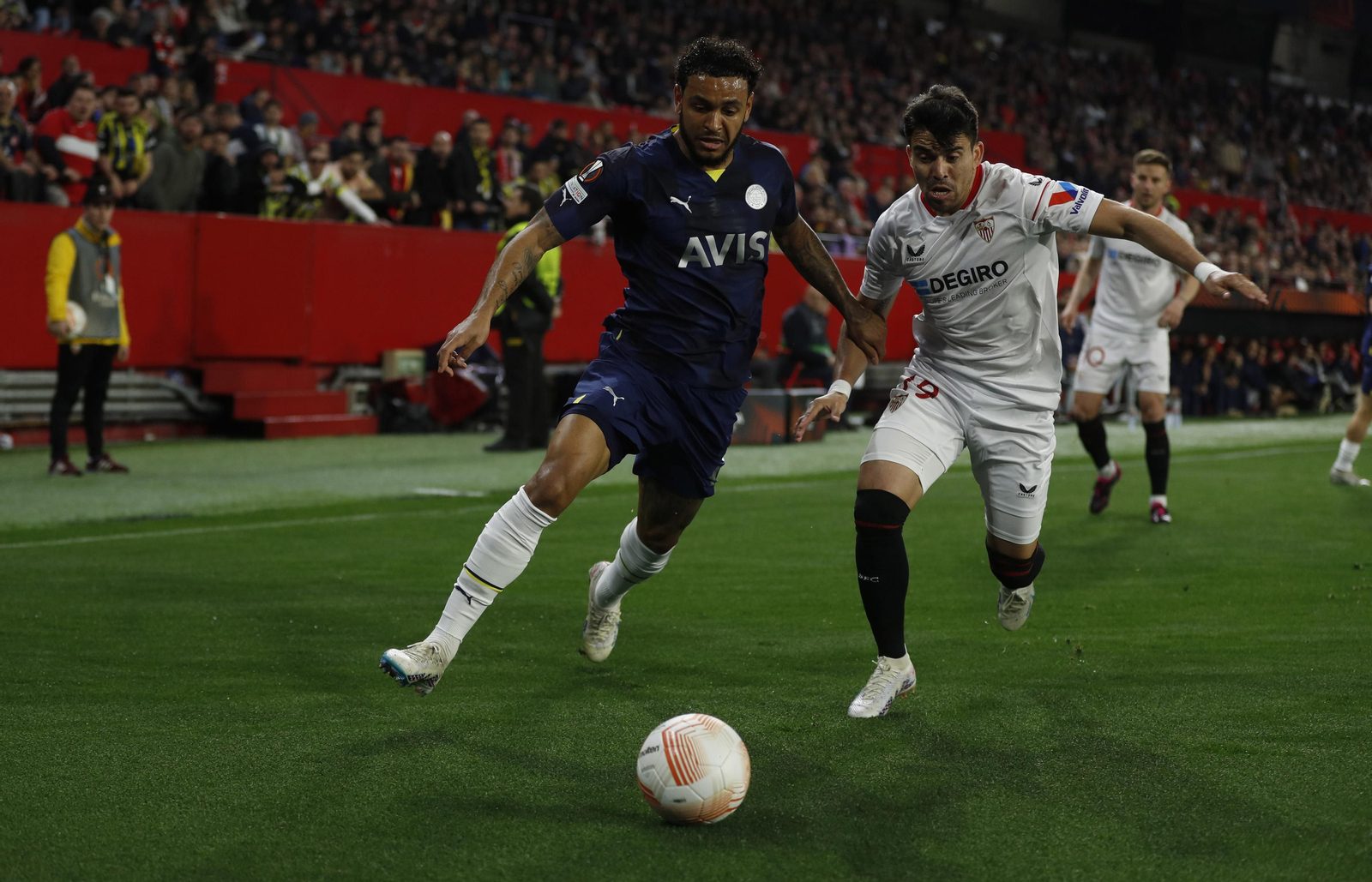 Las imágenes del Sevilla - Fenerbahçe