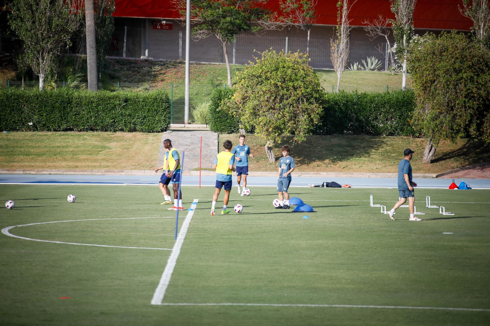 Primer entrenamiento pretemporada del Almería, en imágenes