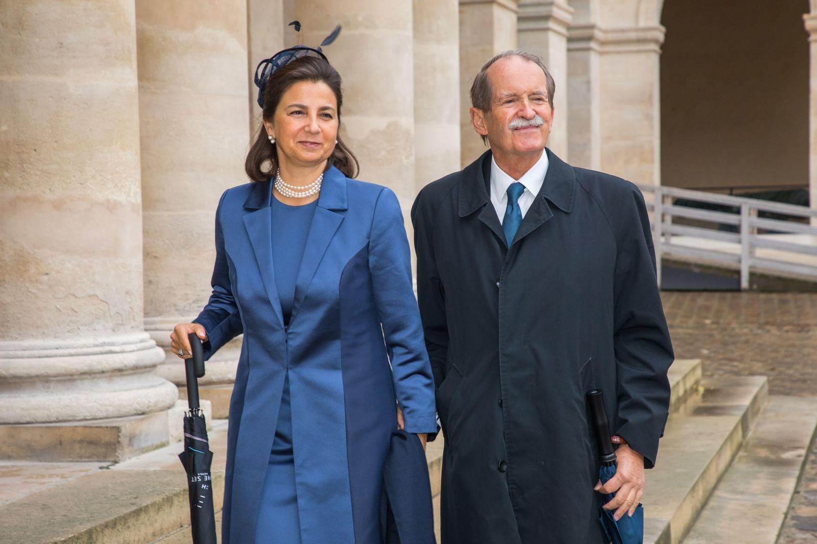 Imagen de archivo del duque de Braganza y su esposa, Isaber de Herédia.