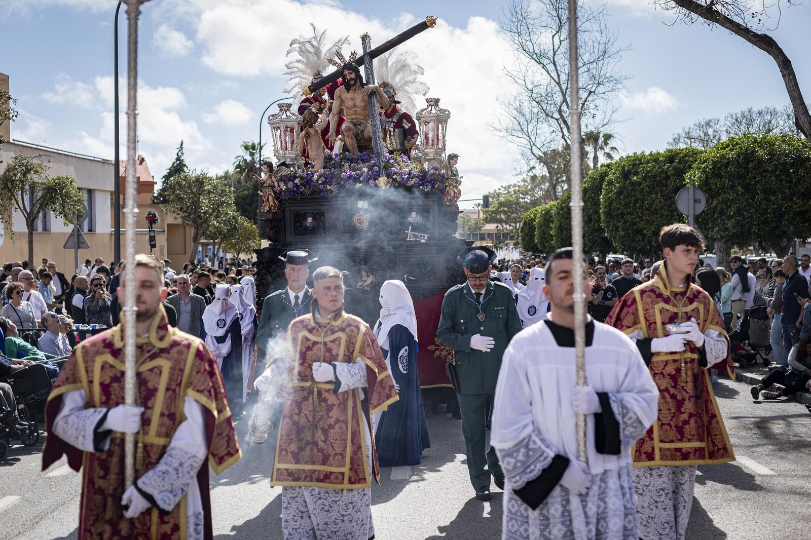 Las imágenes de Humildad y Paciencia en la Semana Santa de San Fernando 2025