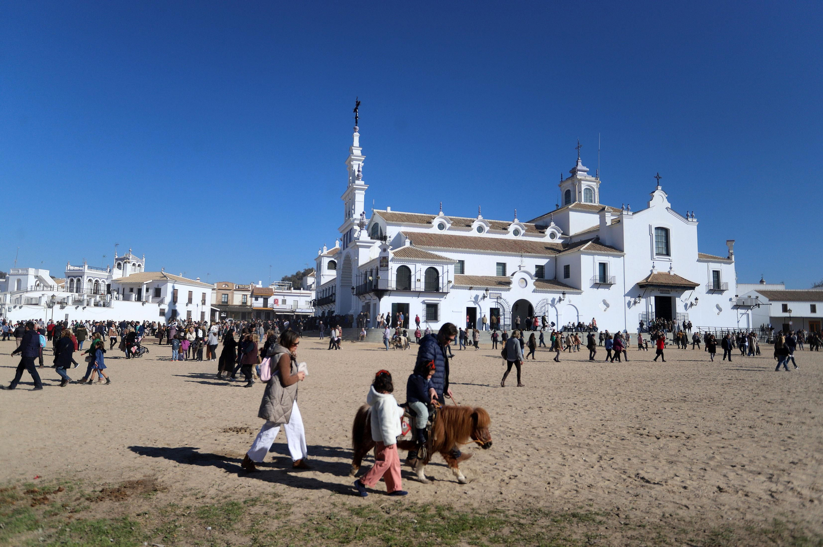 Imágenes de la celebración de la Candelaria en El Rocío