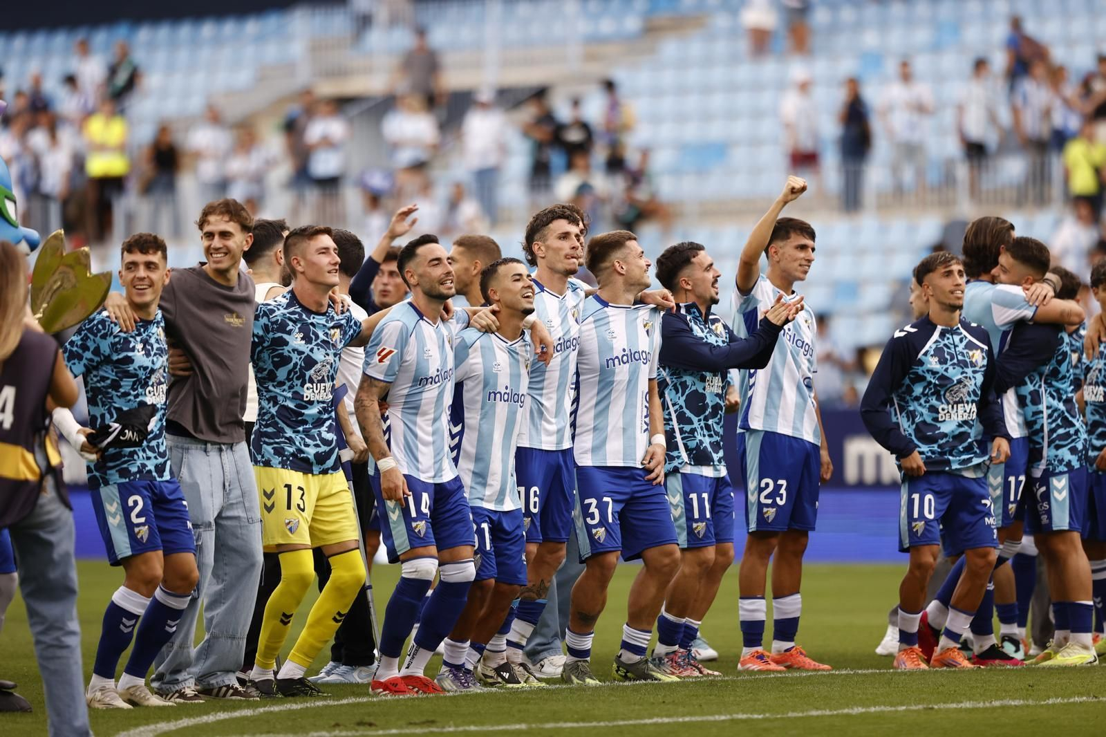 Las fotos del Málaga - Andorra