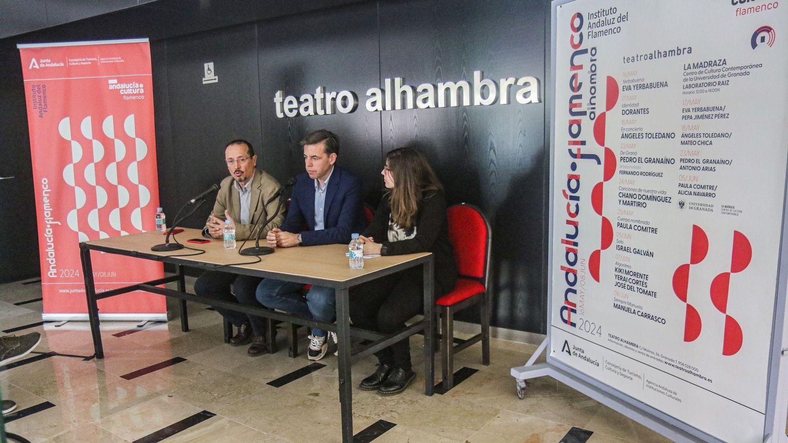 Un momento d e la presentación del programa.