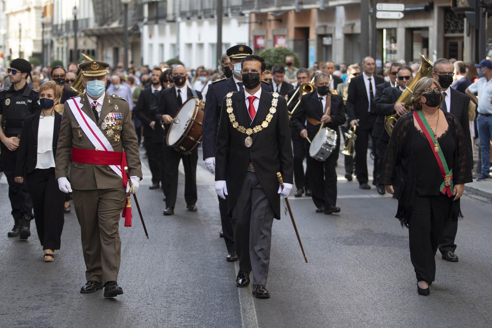 Fotos: Así transcurrió el Día de la Hispanidad en Granada