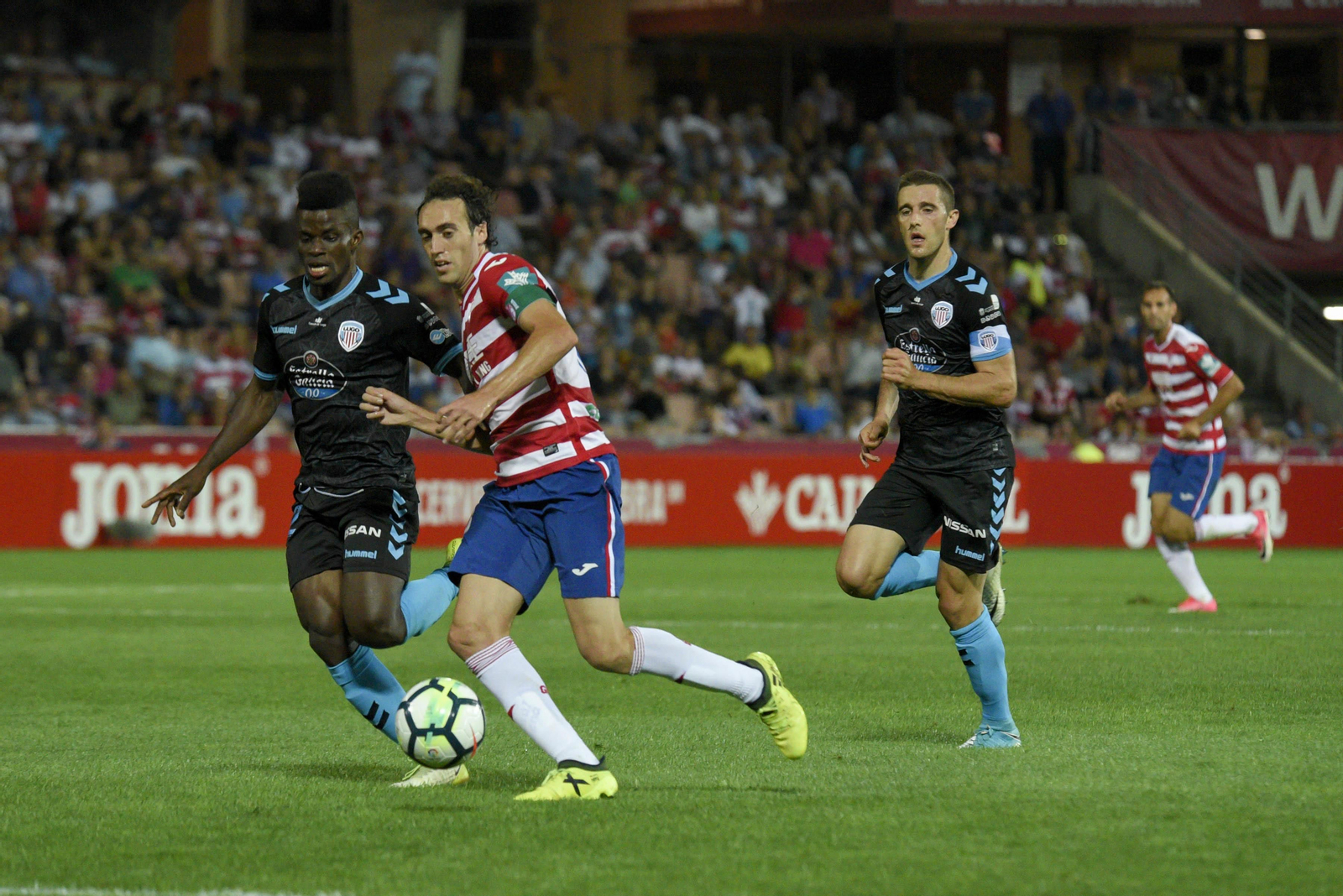 Ramón Azeez es titular en el Lugo desde la jornada decimiquinta.