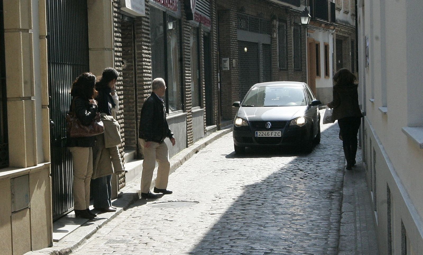 La calle Osario, una de las aledañas a la plaza de los Carrillos que necesita mejoras.