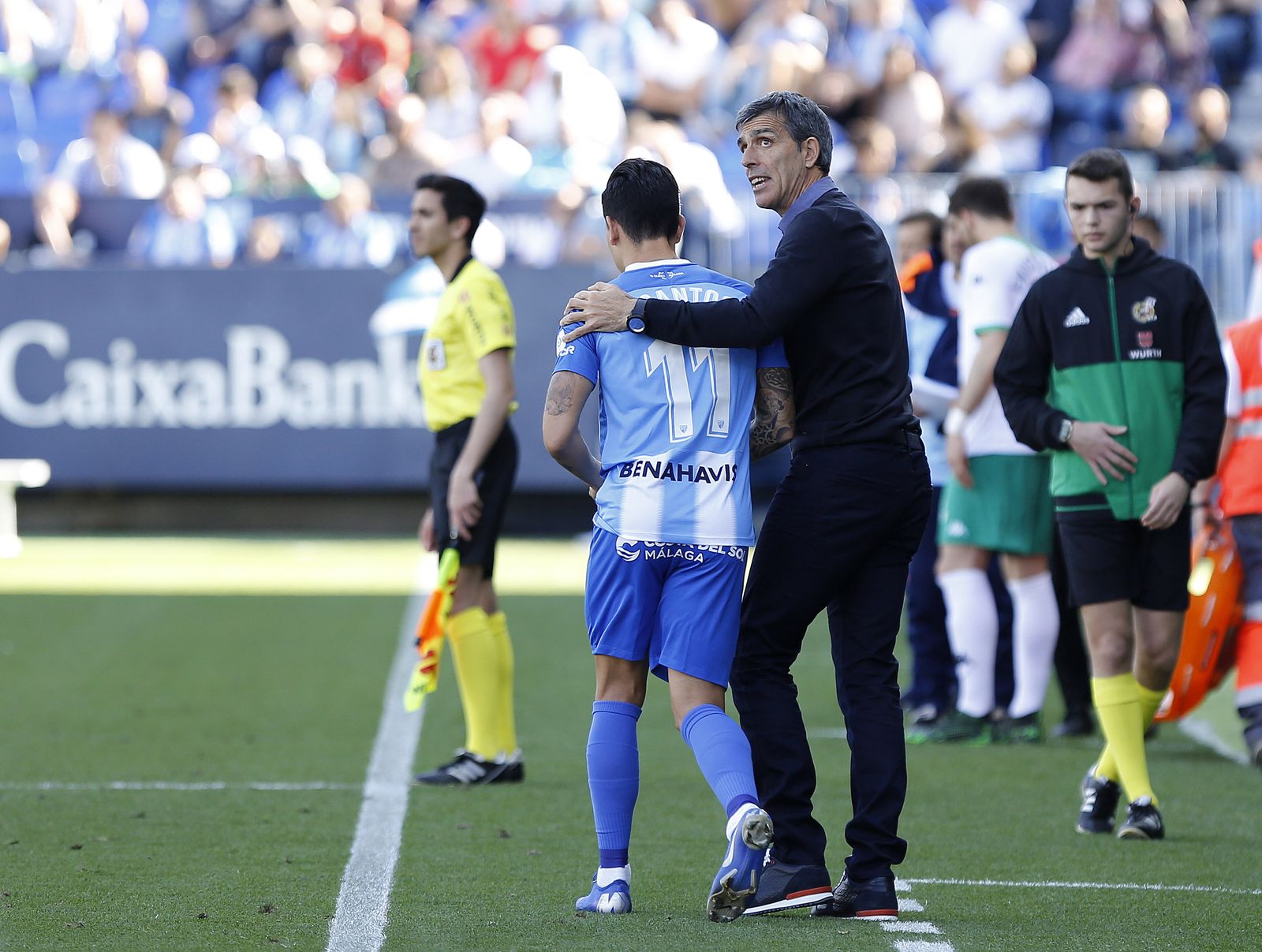 Las fotos del Málaga CF-Extremadura