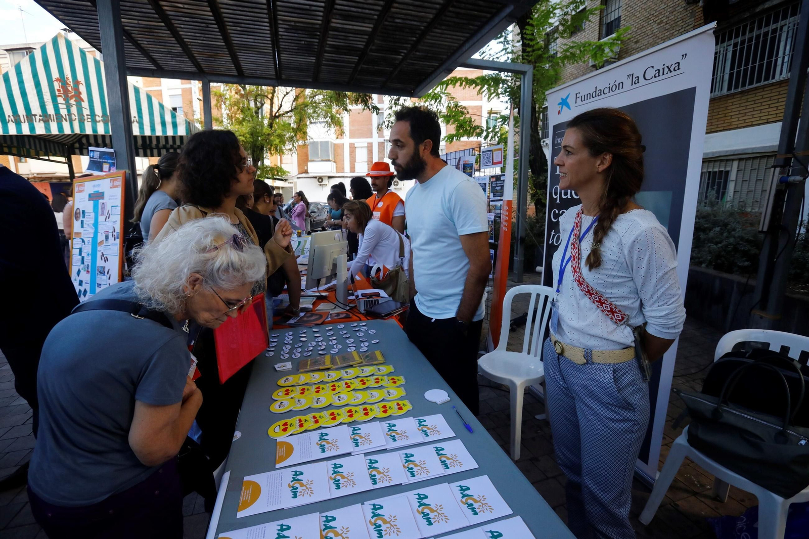 Uno de los expositores presentes.