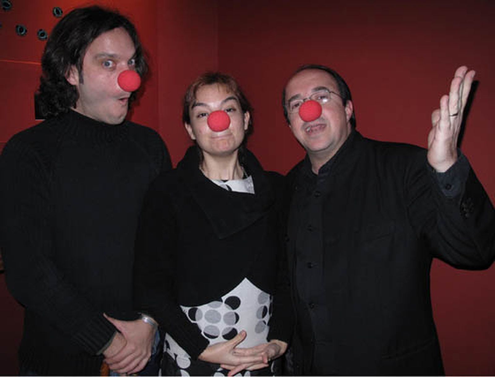 José Luis Amoscategui, Rocío de Frutos y José Carlos Carmona, miembros de junta directiva de la Unión de Actores de Andalucía.

Foto: Victoria Ramírez