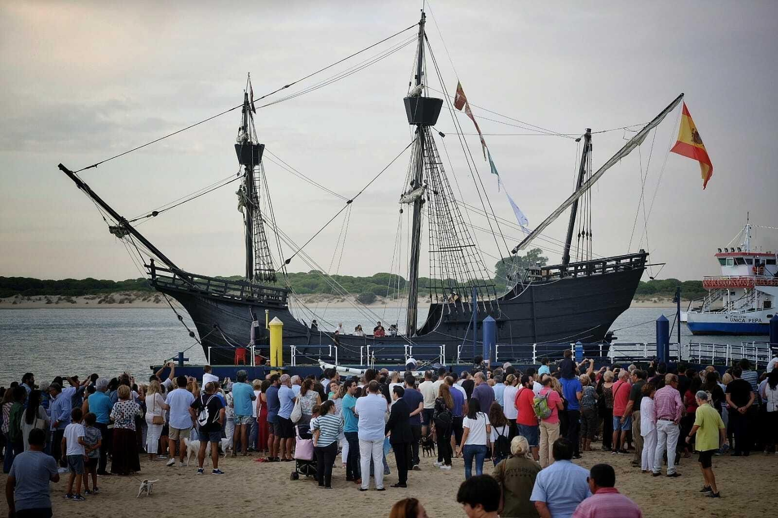 La fiesta de celebración del V Centenario en Sanlúcar
