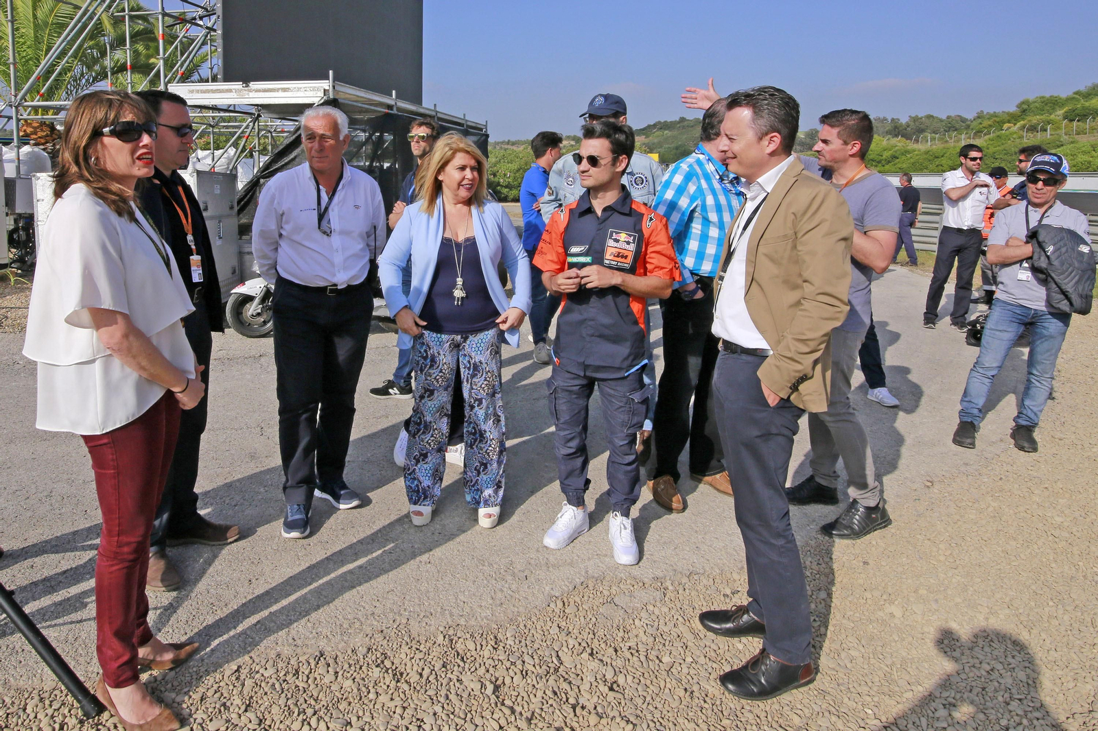 Inauguración de la curva 'Dani Pedrosa'