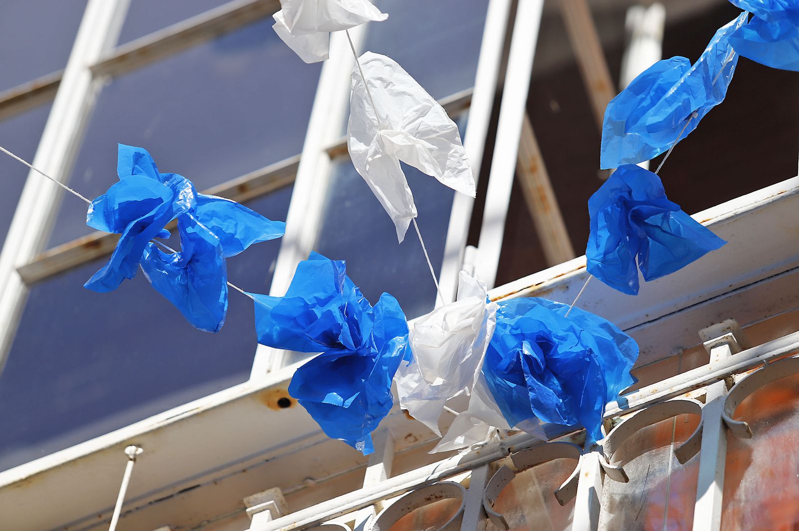 Imágenes de los preparativos para la Coronación de Amargura