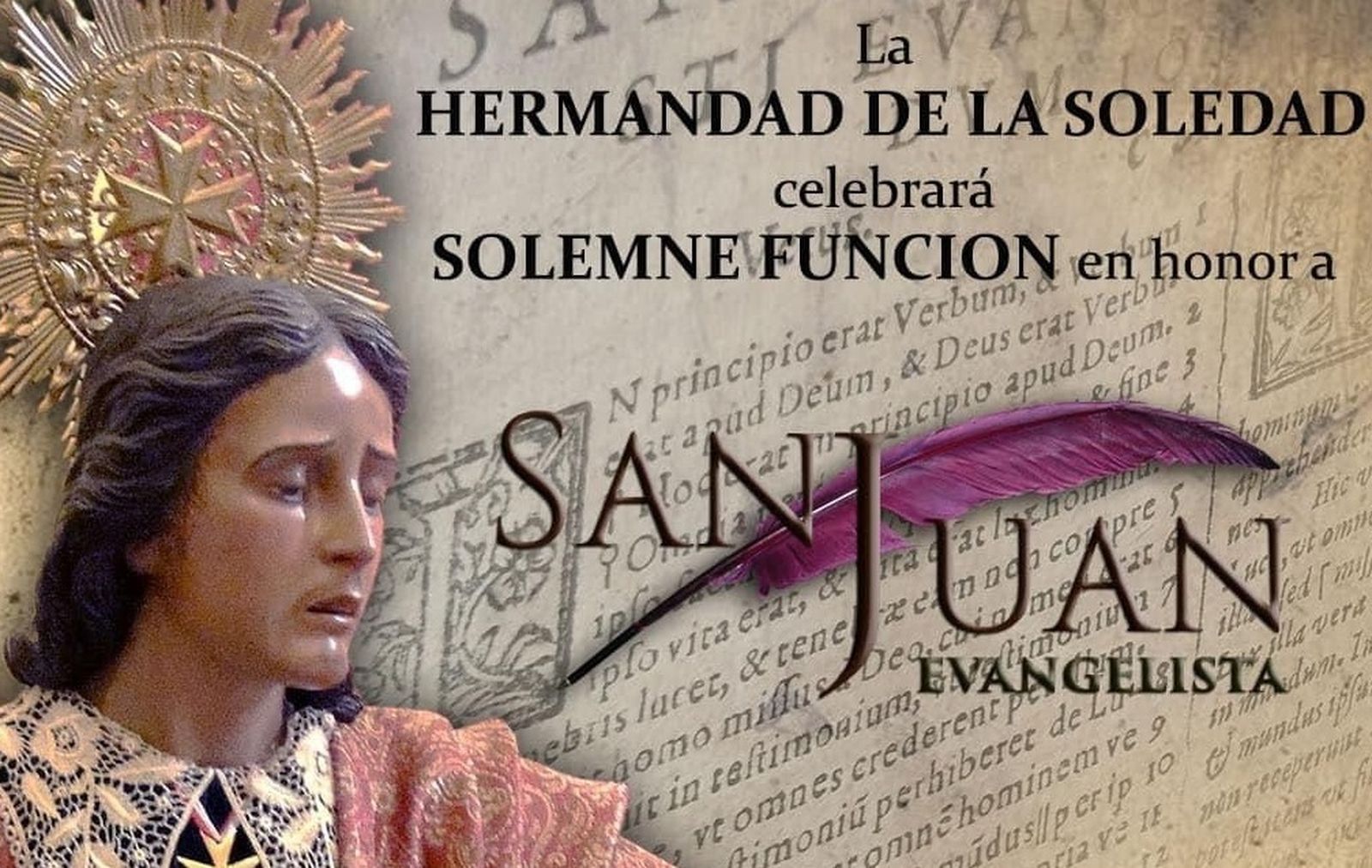 Soledad celebra en San Fernando la festividad de San Juan Evangelista ...