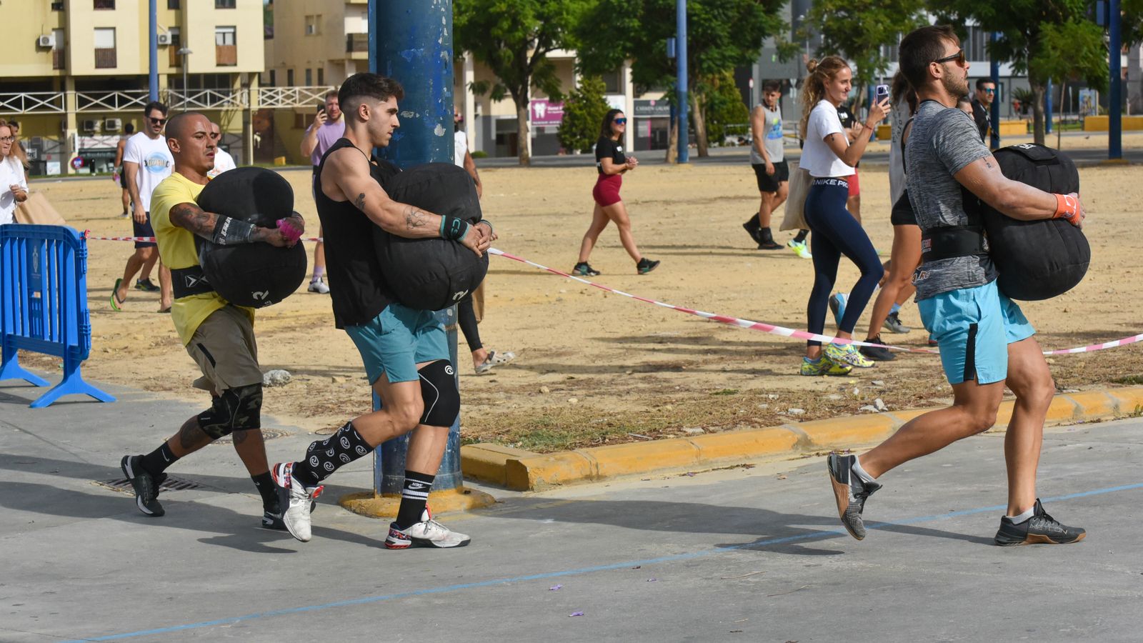 Las fotos de la priemra jornada del  campeonato nacional Iron Team Series de Croosfit en Algeciras