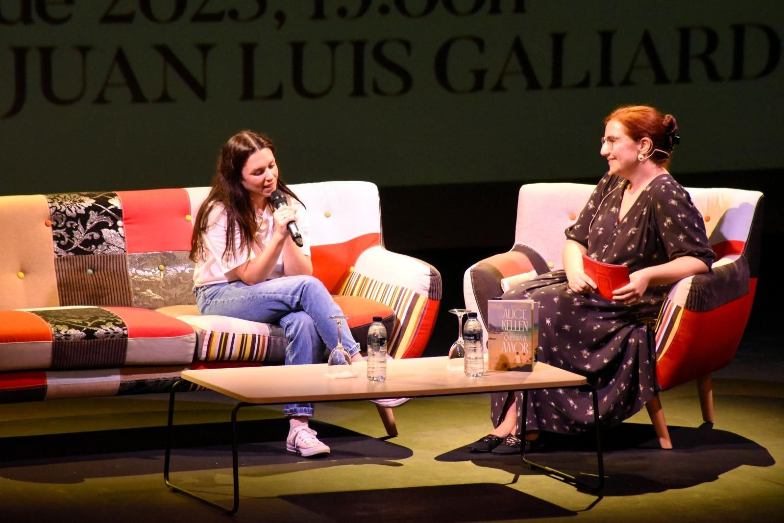 Alice Kellen, en el Aula de Literatura José Cadalso.