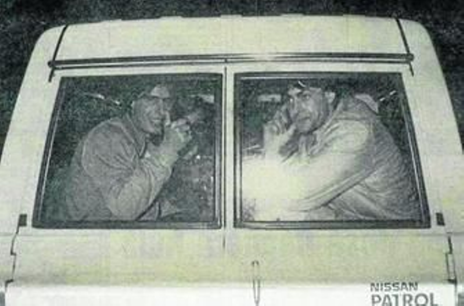 1986 Los tontos de capirote salieron en un furgón de la policía