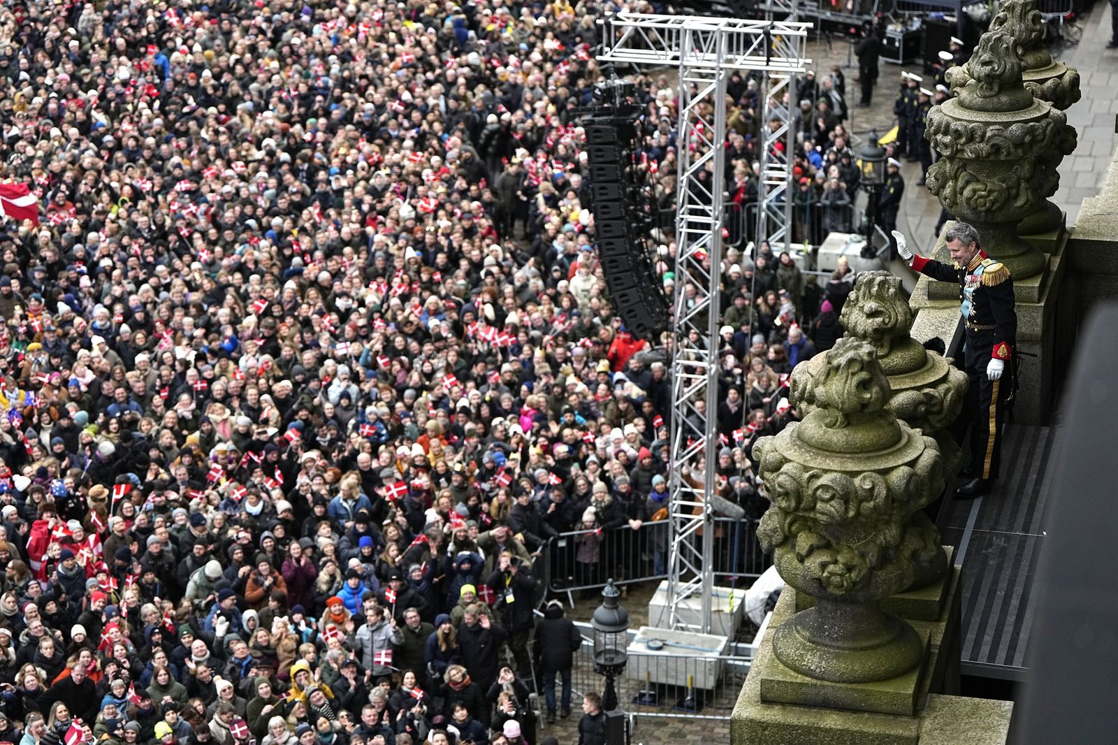 Las fotos de la coronación del rey Federico X de Dinamarca