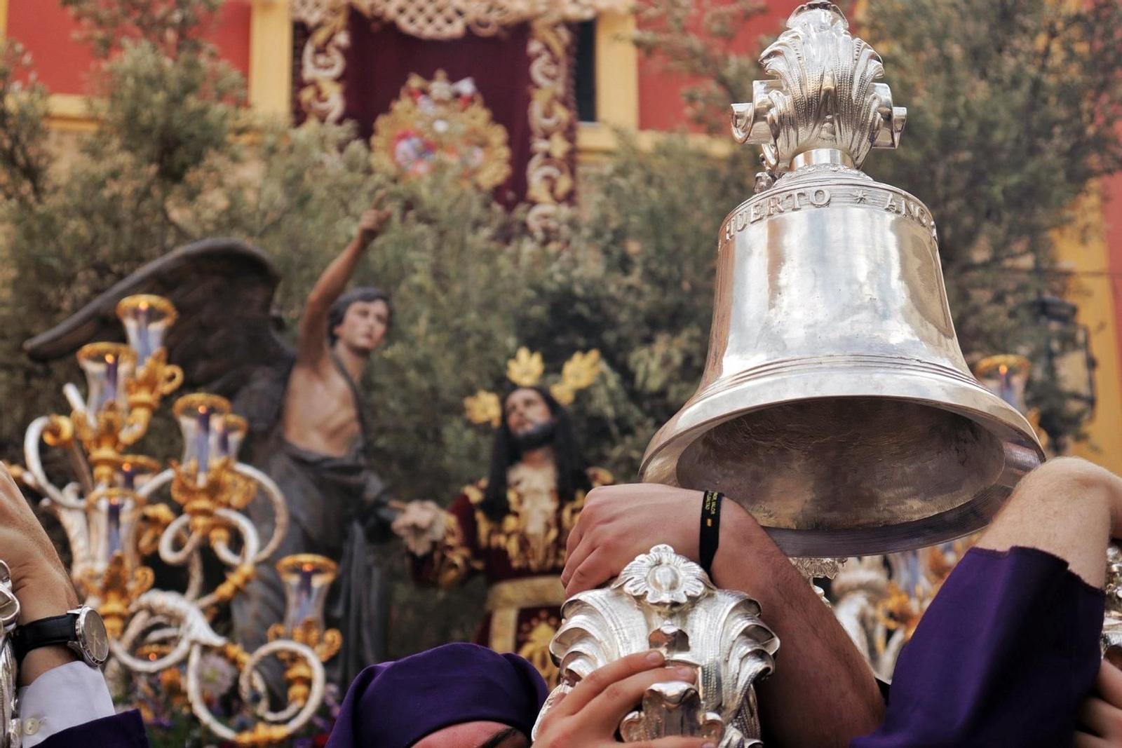 El Huerto el Domingo de Ramos en Málaga, en imágenes