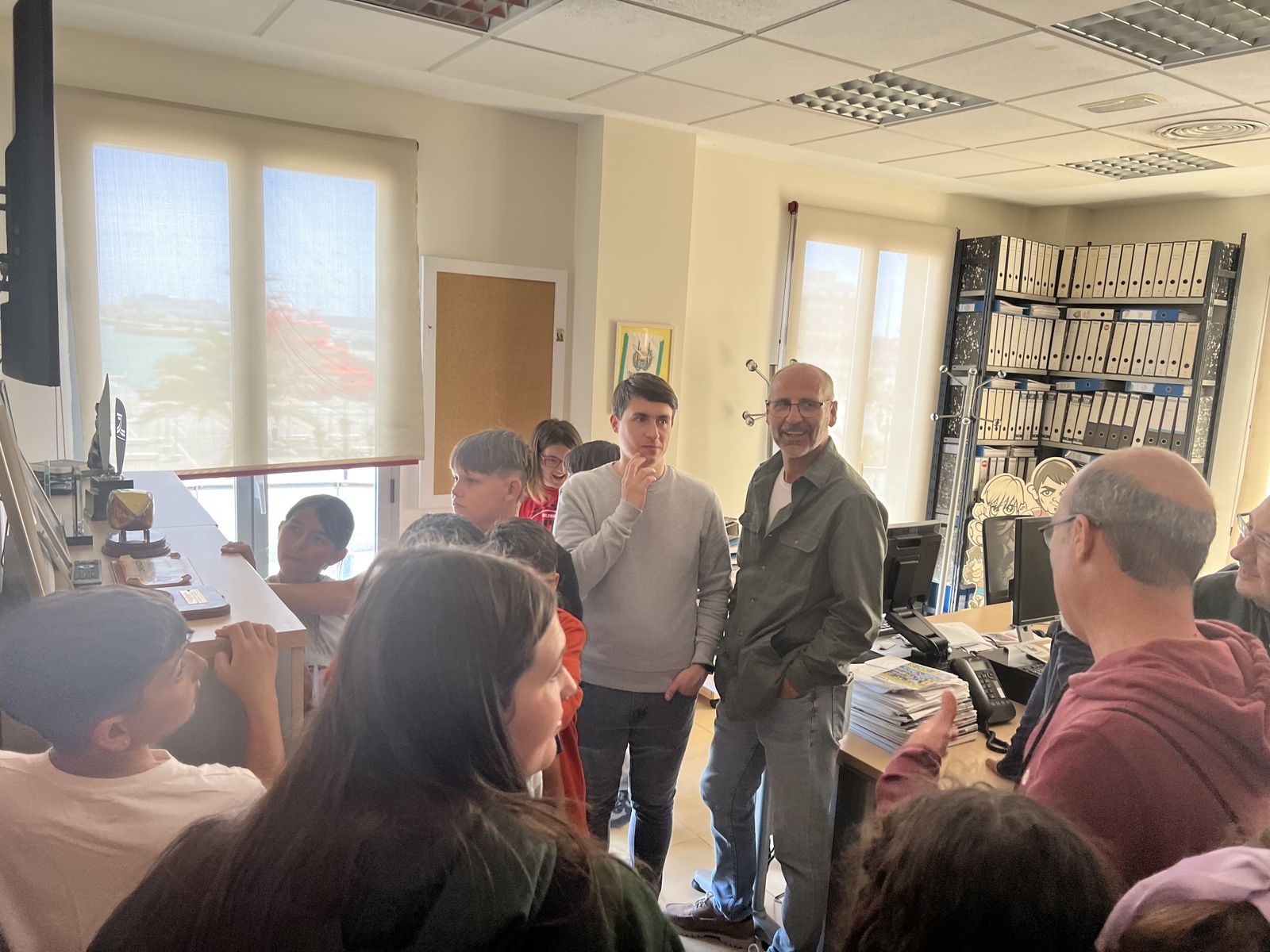 El CEIP Padre José Casal Carrillo de San Fernando visita Diario de Cádiz