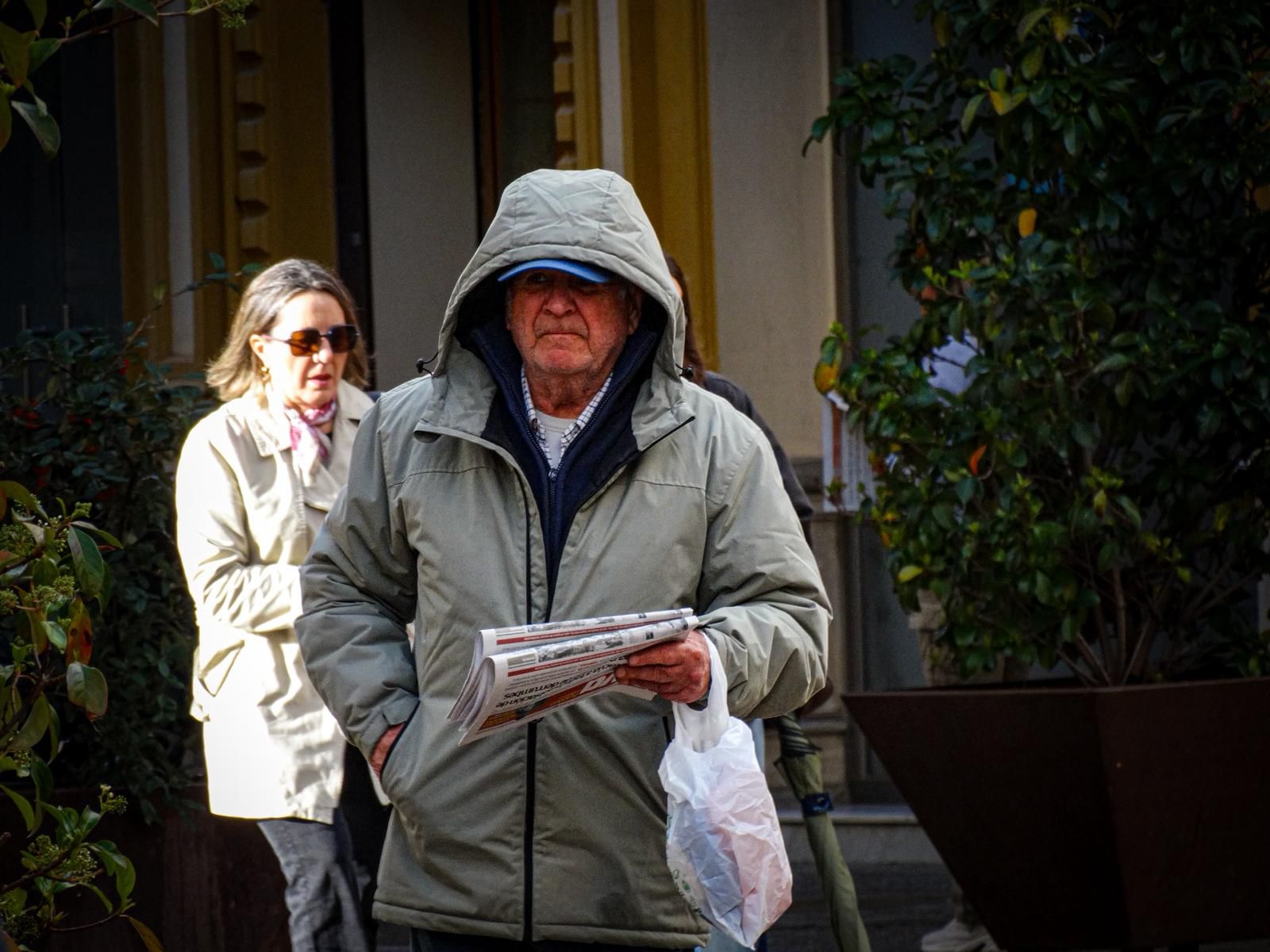 Fotos del ambiente en la ciudad durante la mañana